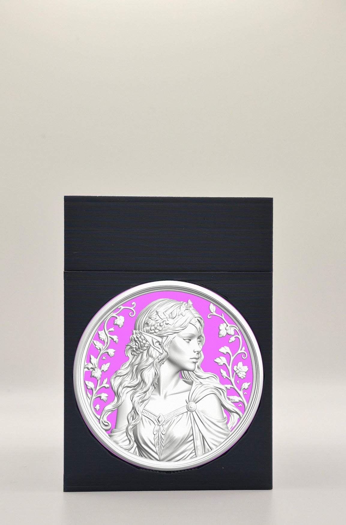 Elf Maiden Card Box — Black