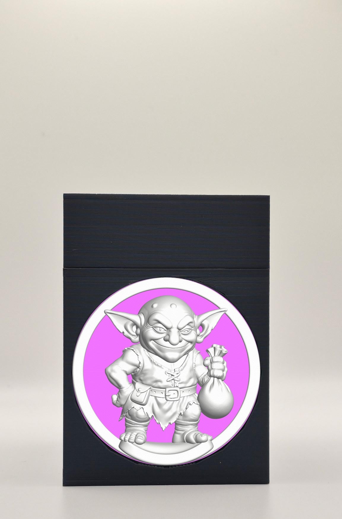 Greedy Goblin Card Box — Black