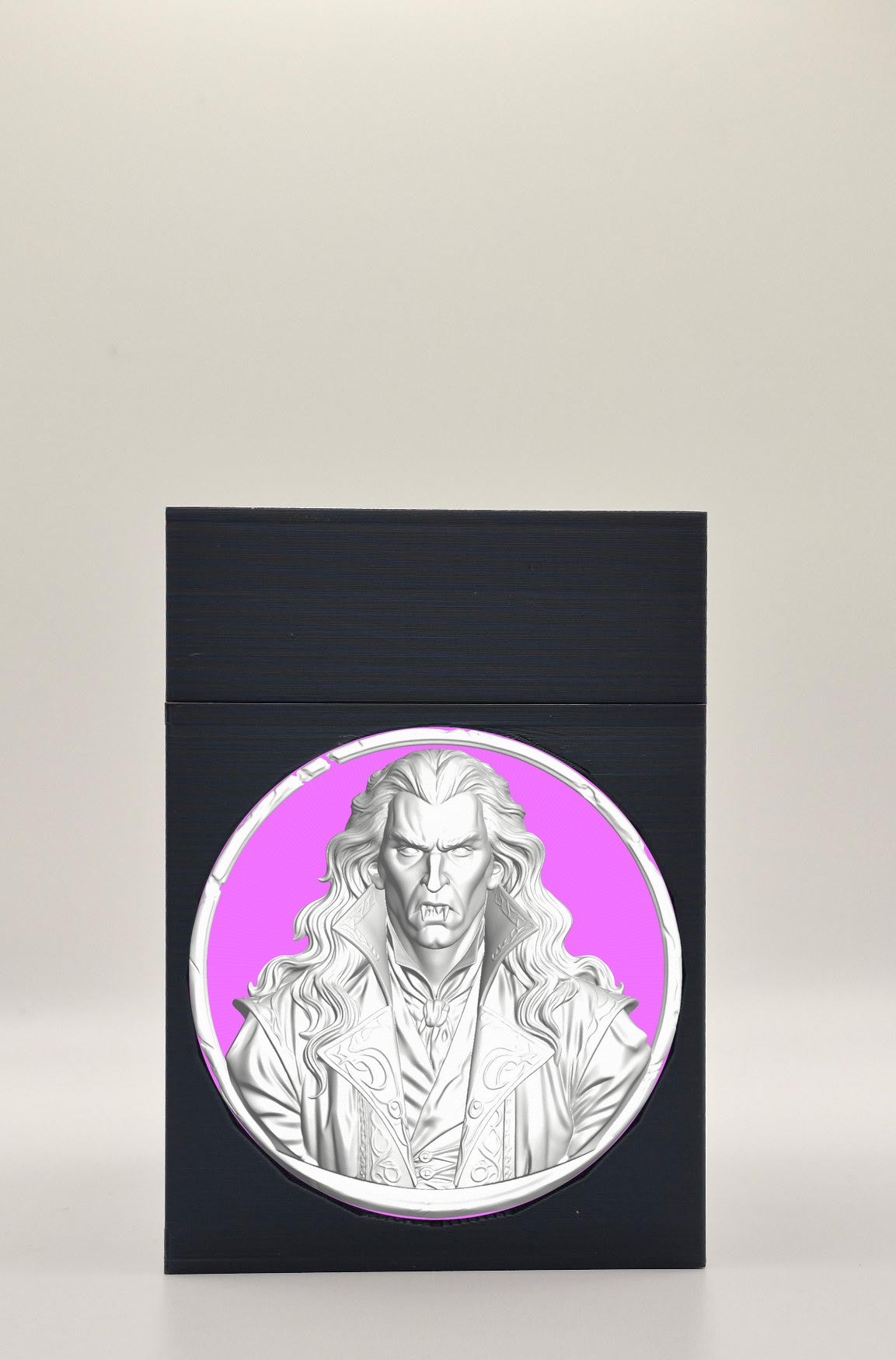 Gothic Vampire Card Box — Black