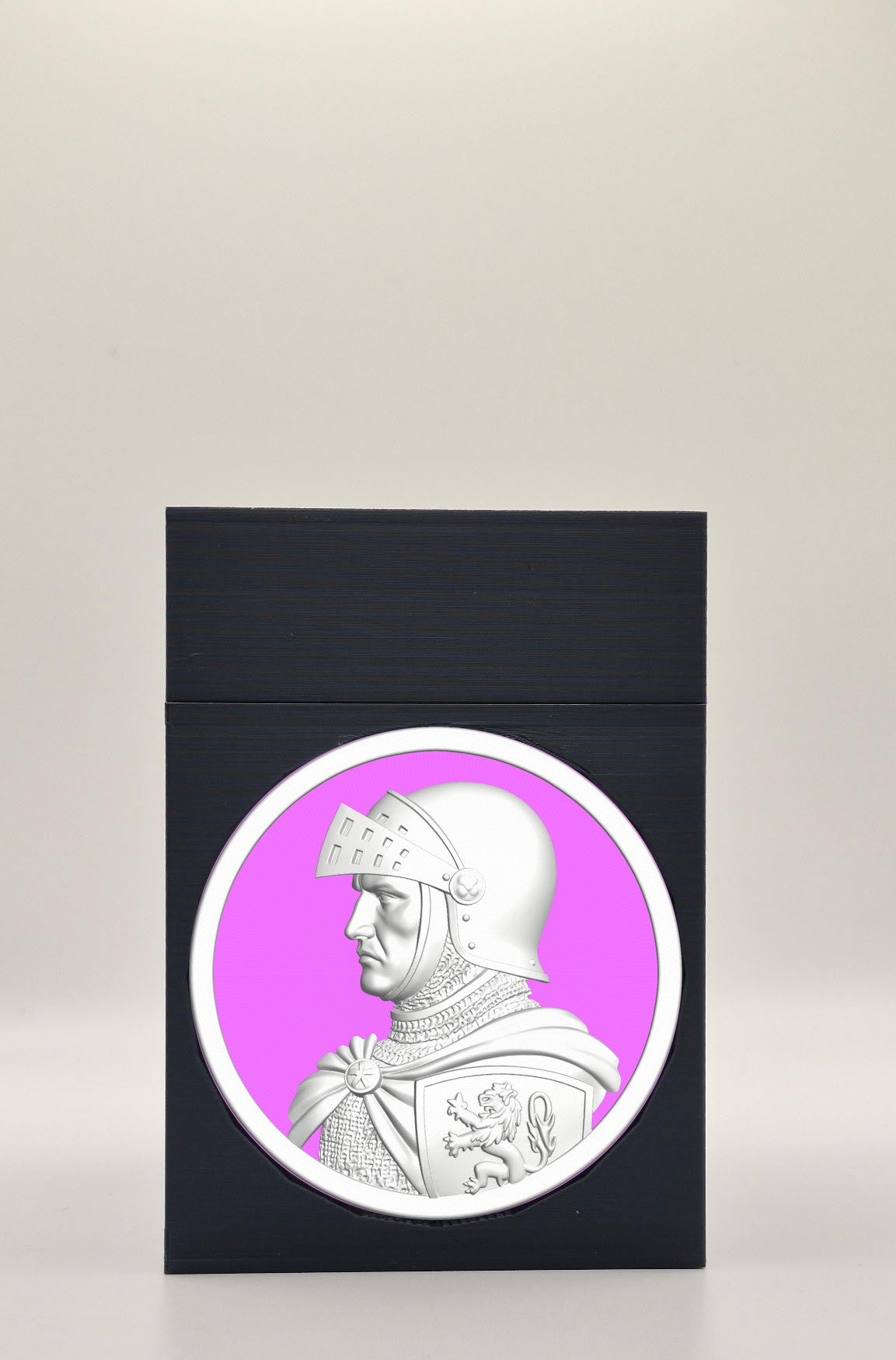 Knight Card Box — Black