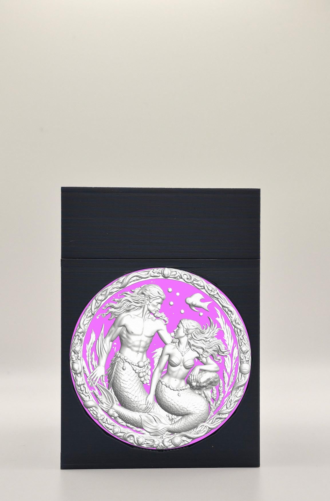 Merfolk Card Box — Black