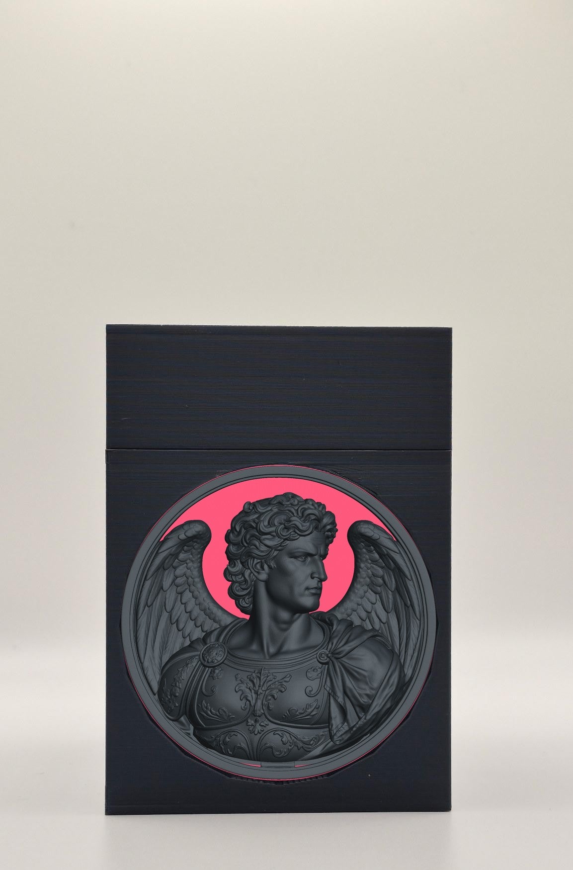 Angel Card Box — Black