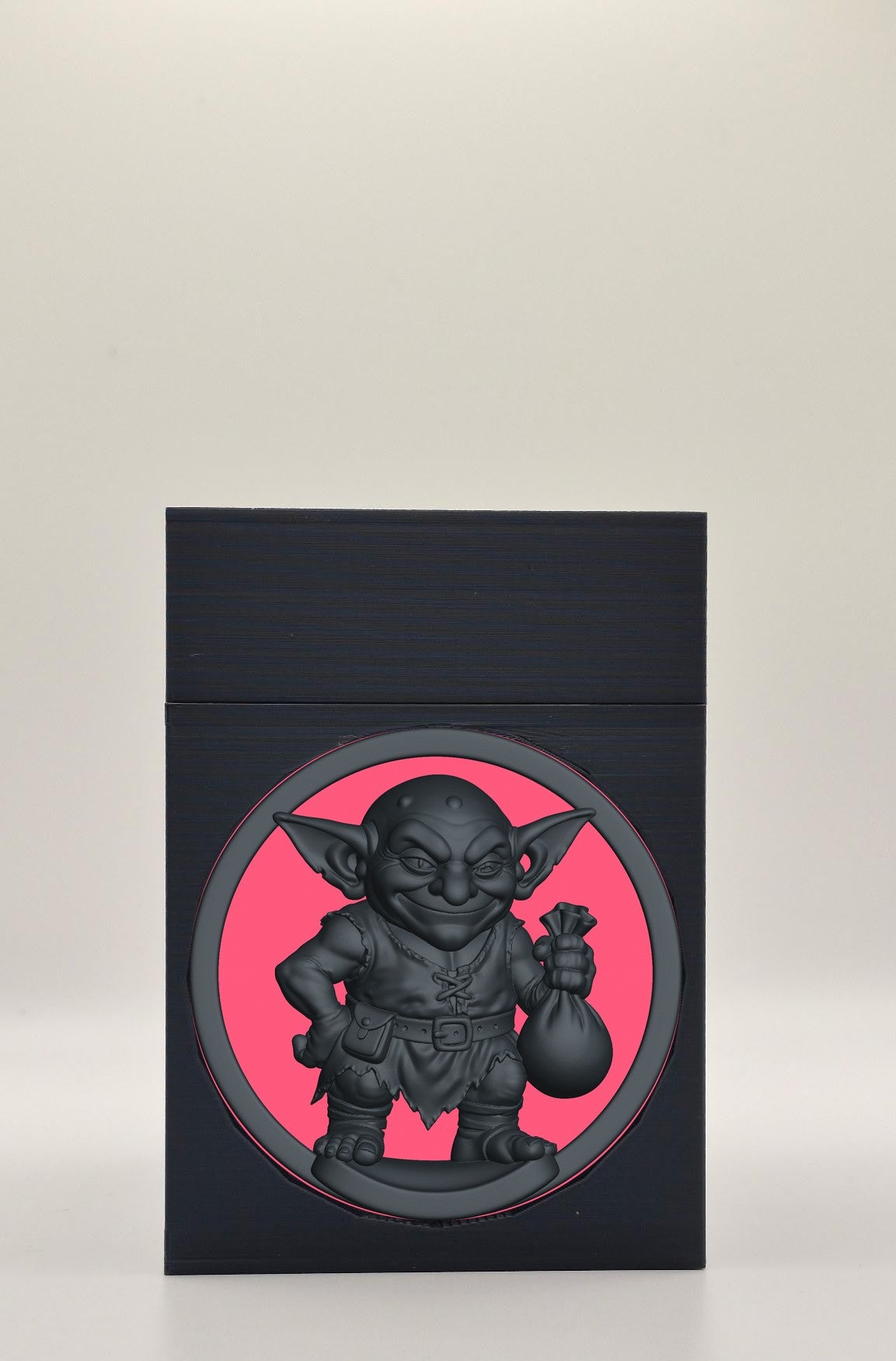 Greedy Goblin Card Box — Black
