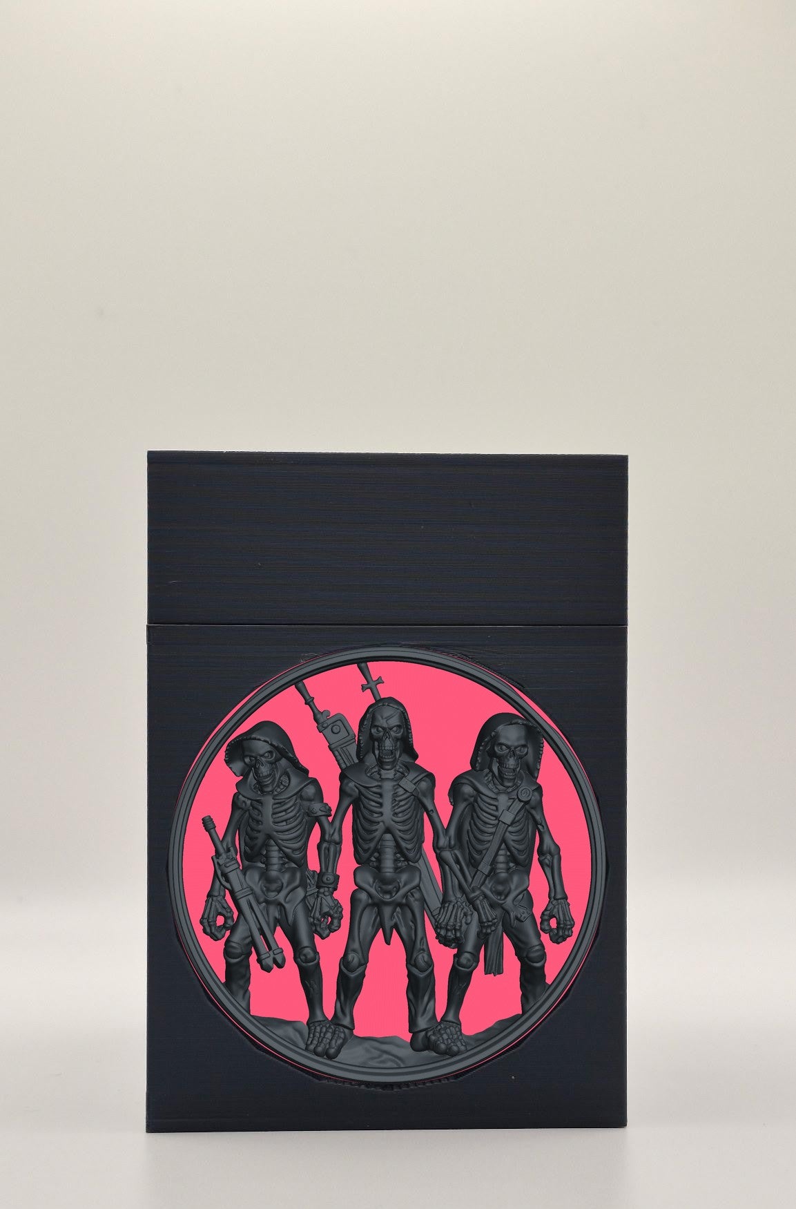 Skeleton Army Card Box — Black