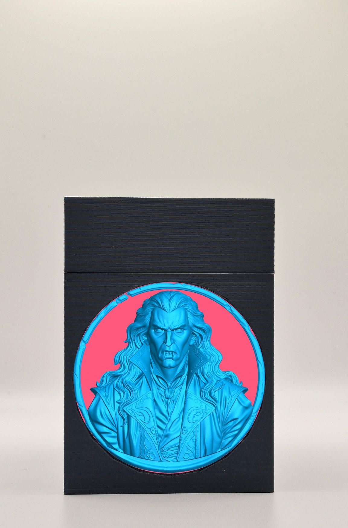 Gothic Vampire Card Box — Black