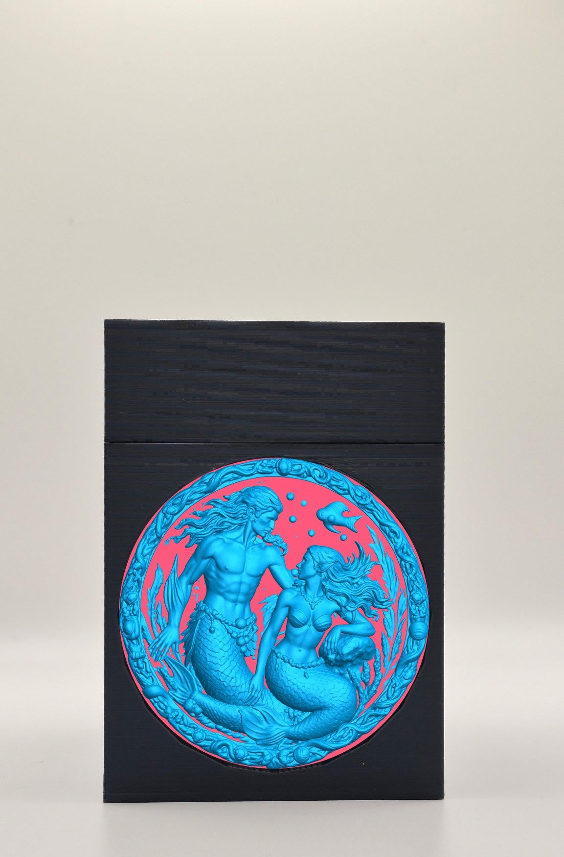Merfolk Card Box — Black
