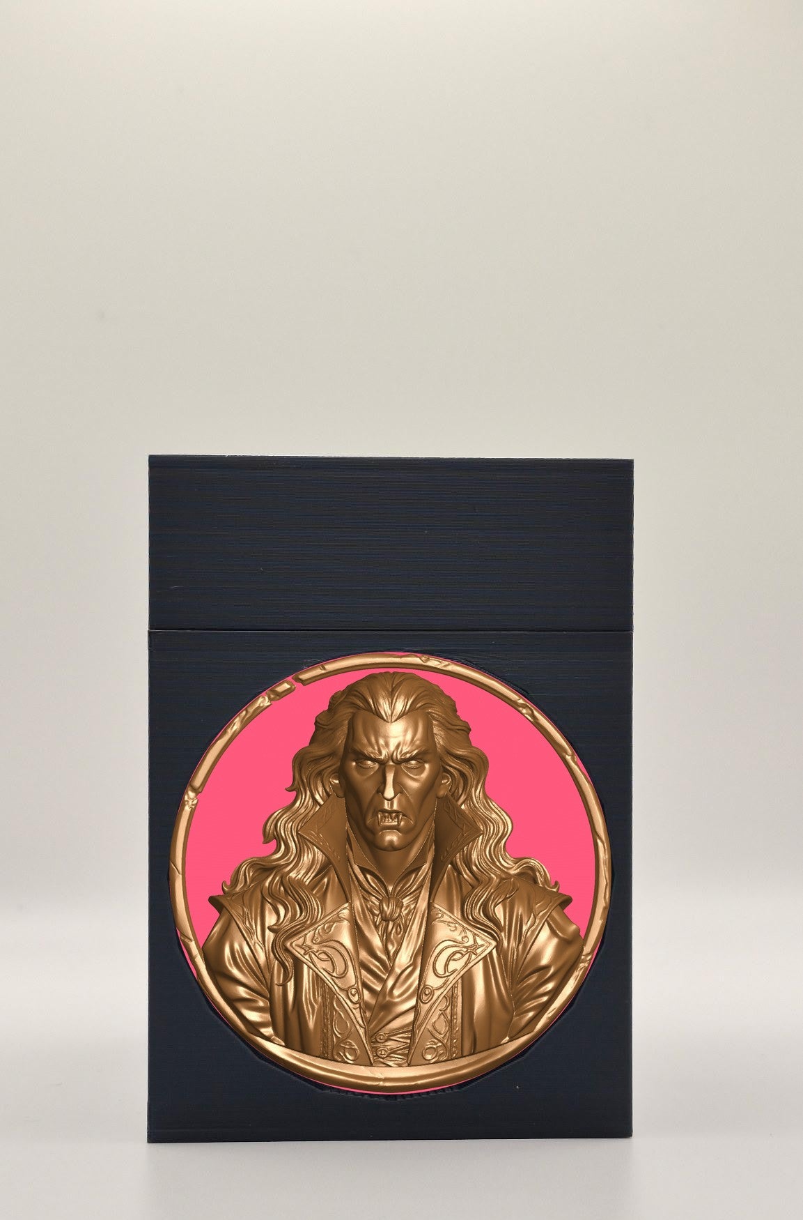 Gothic Vampire Card Box — Black
