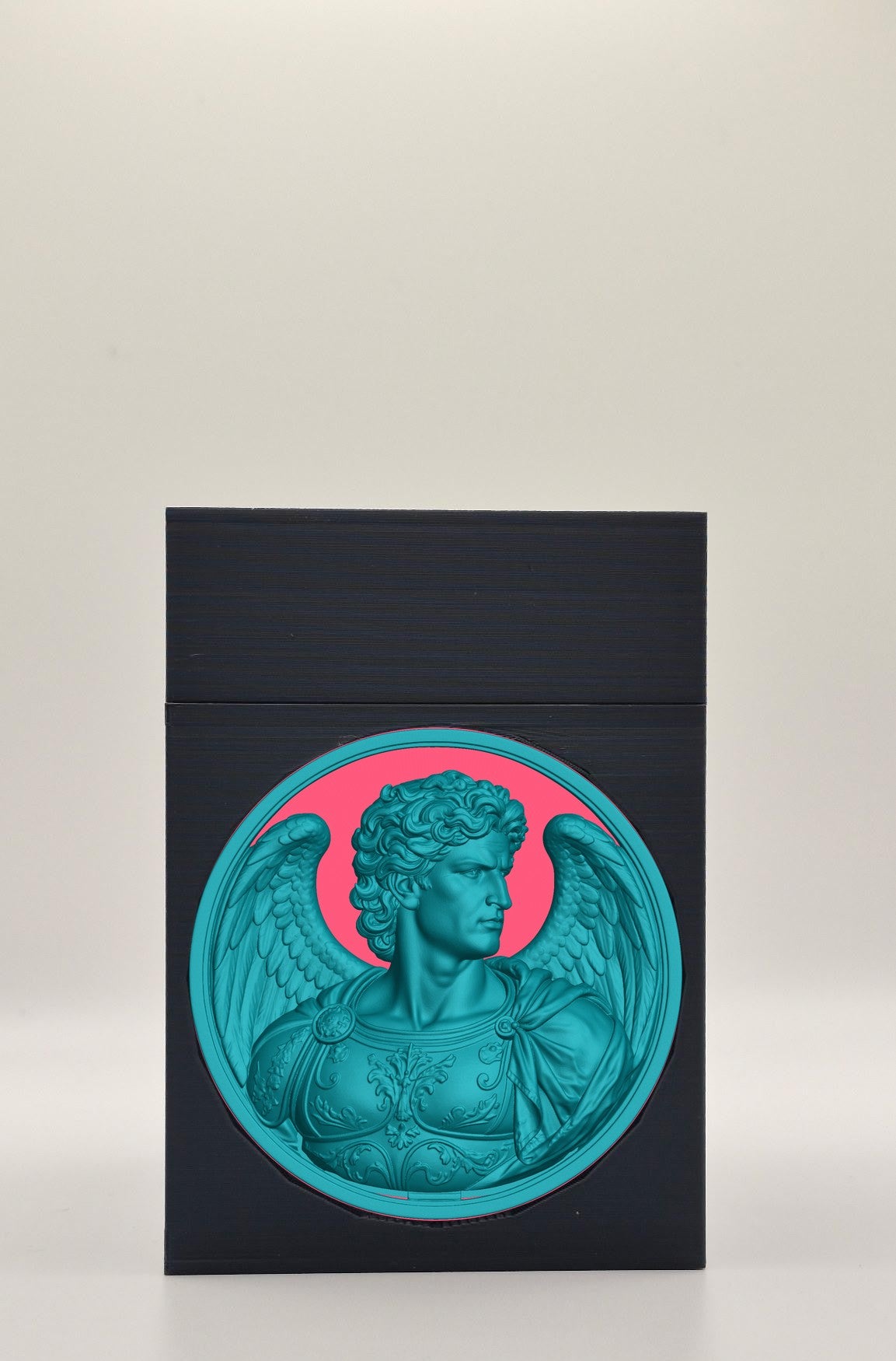 Angel Card Box — Black