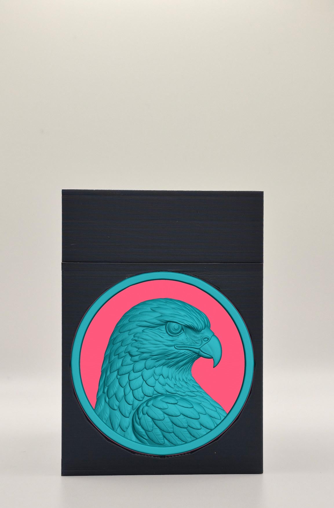 Eagle Card Box — Black