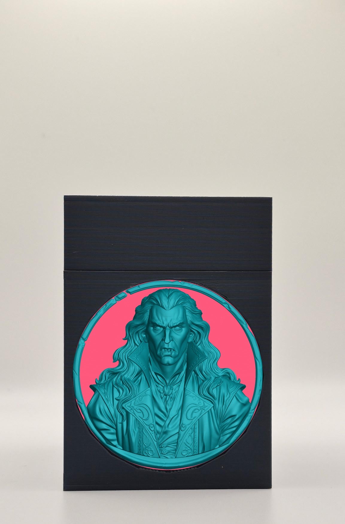 Gothic Vampire Card Box — Black