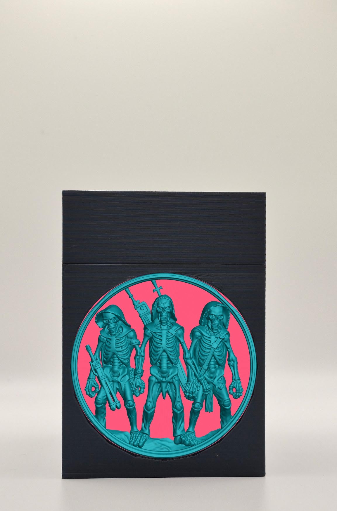 Skeleton Army Card Box — Black