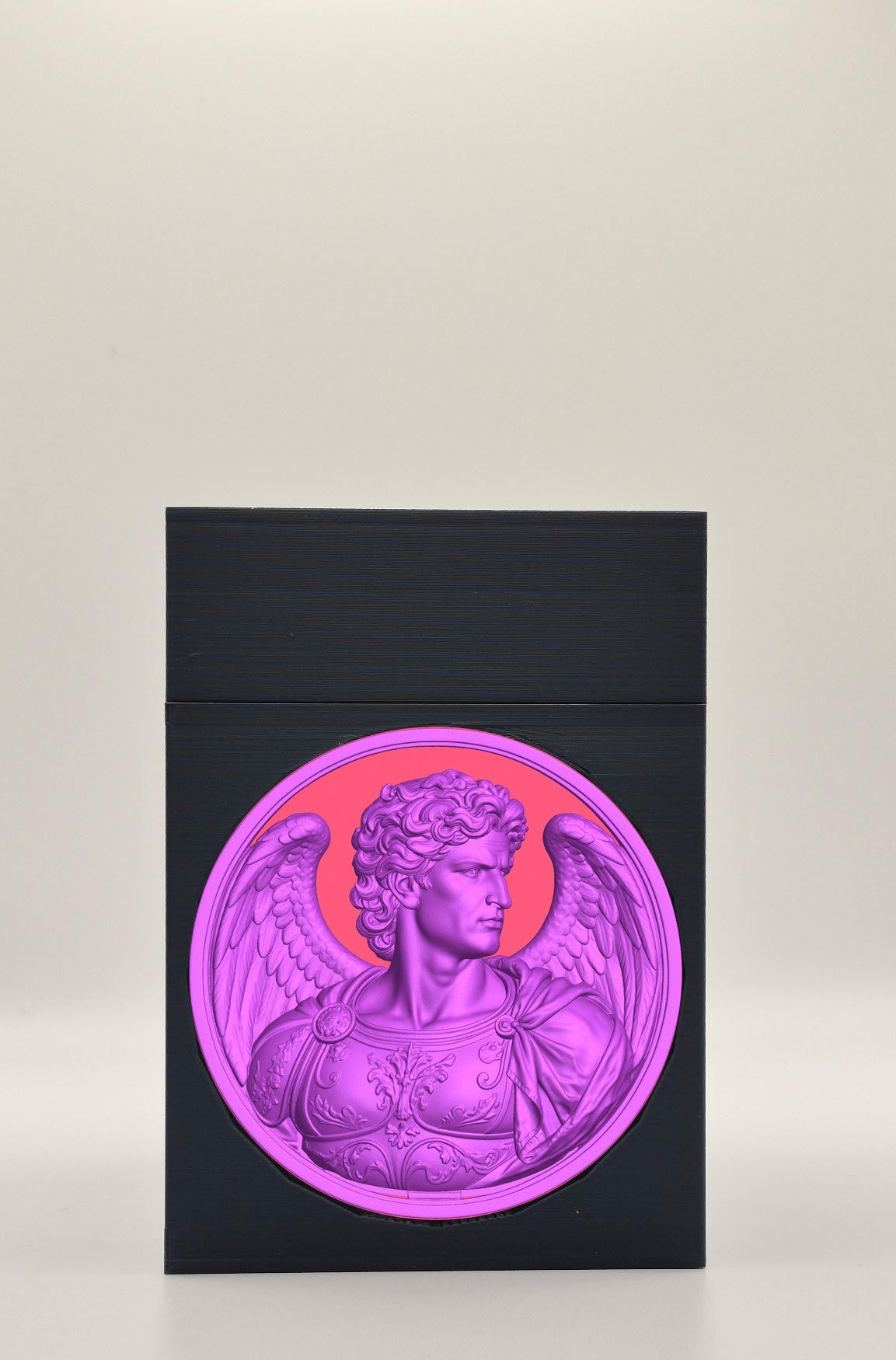 Angel Card Box — Black