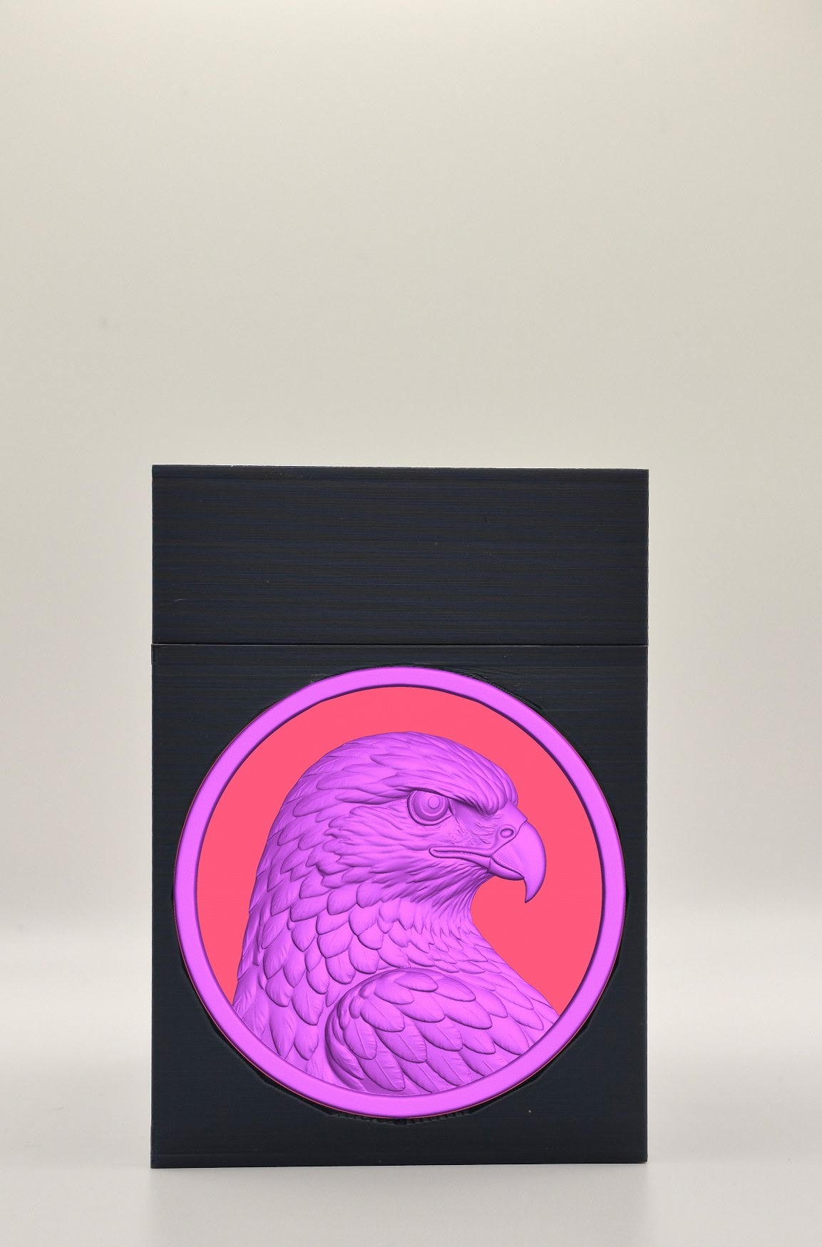 Eagle Card Box — Black
