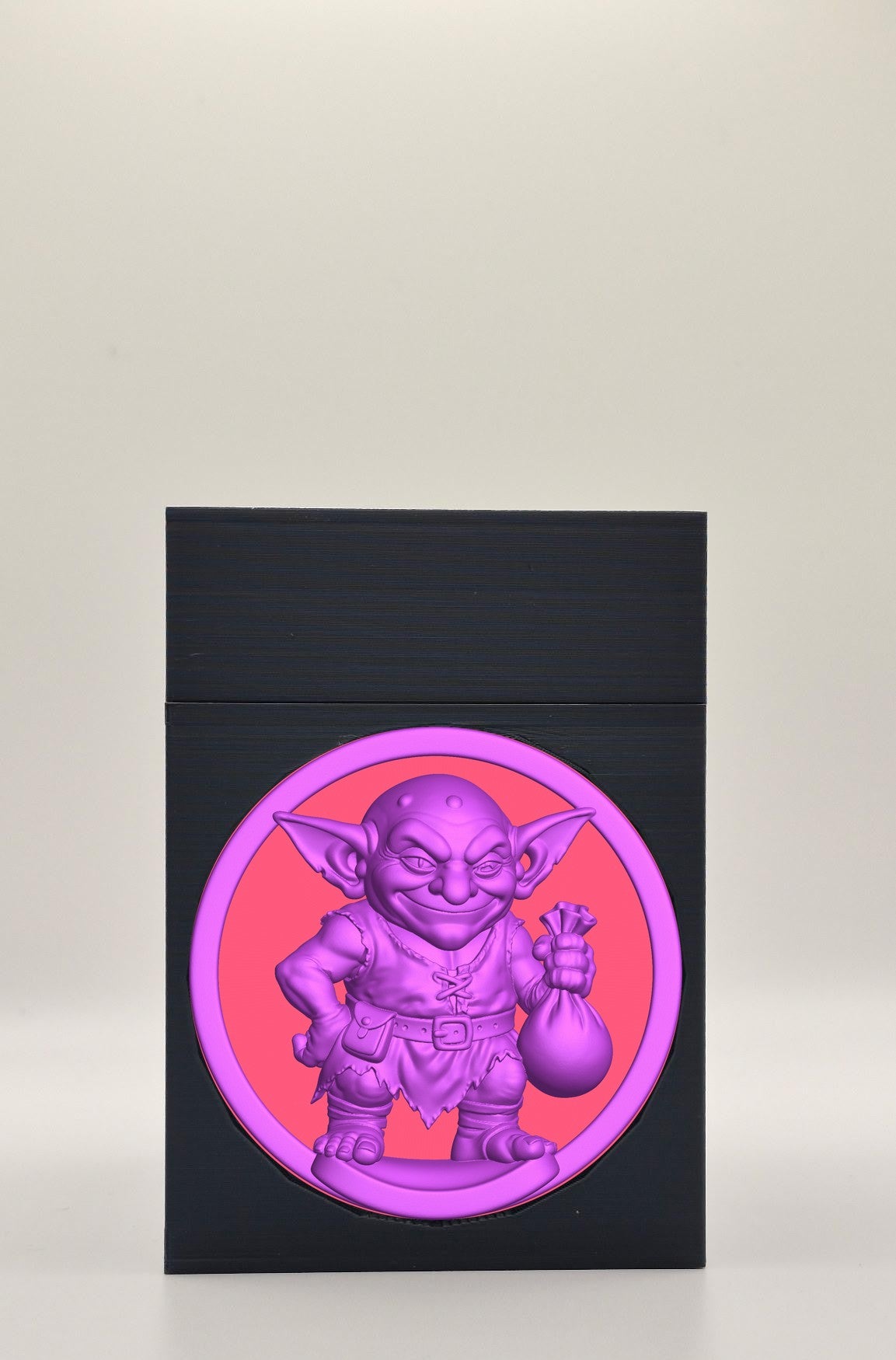 Greedy Goblin Card Box — Black