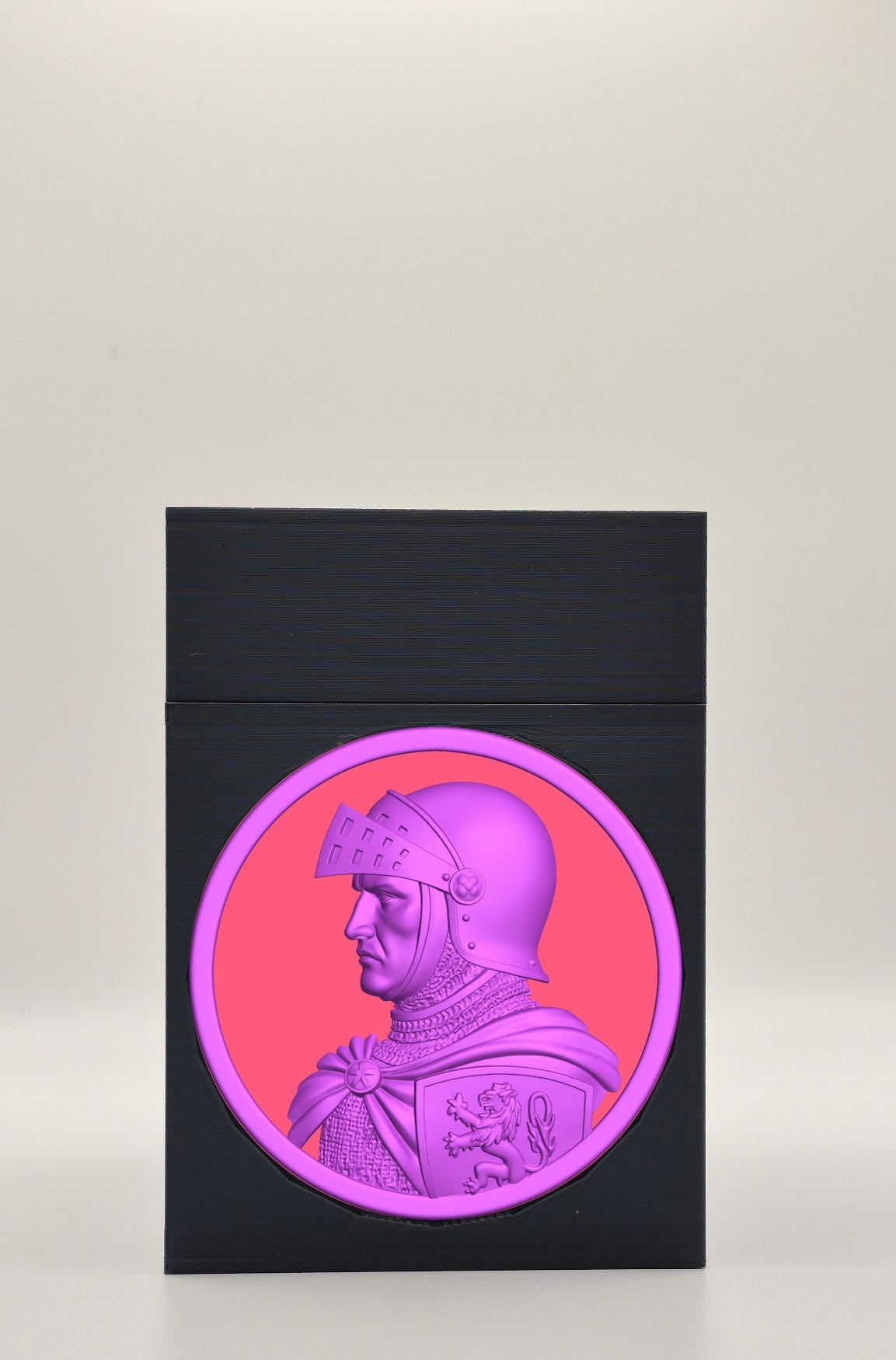 Knight Card Box — Black