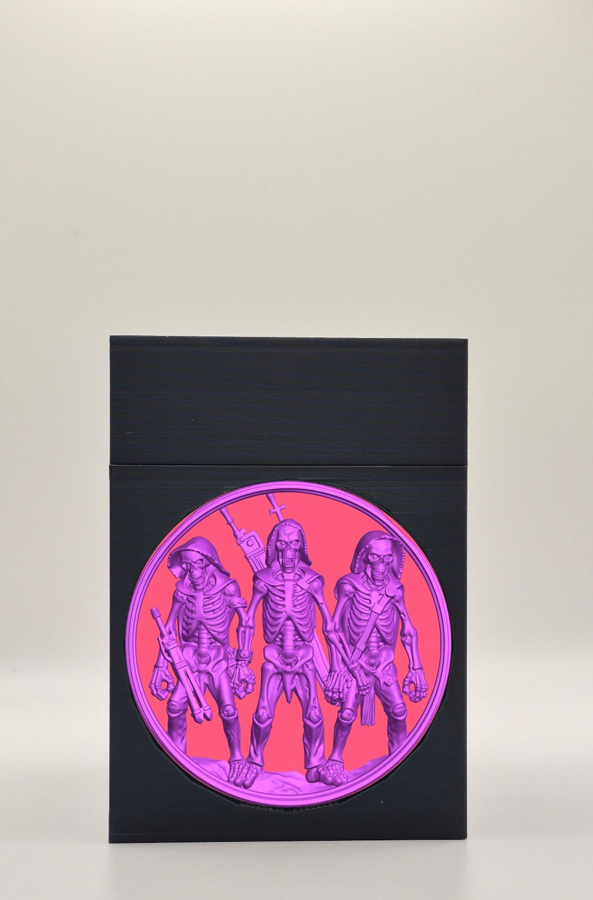 Skeleton Army Card Box — Black