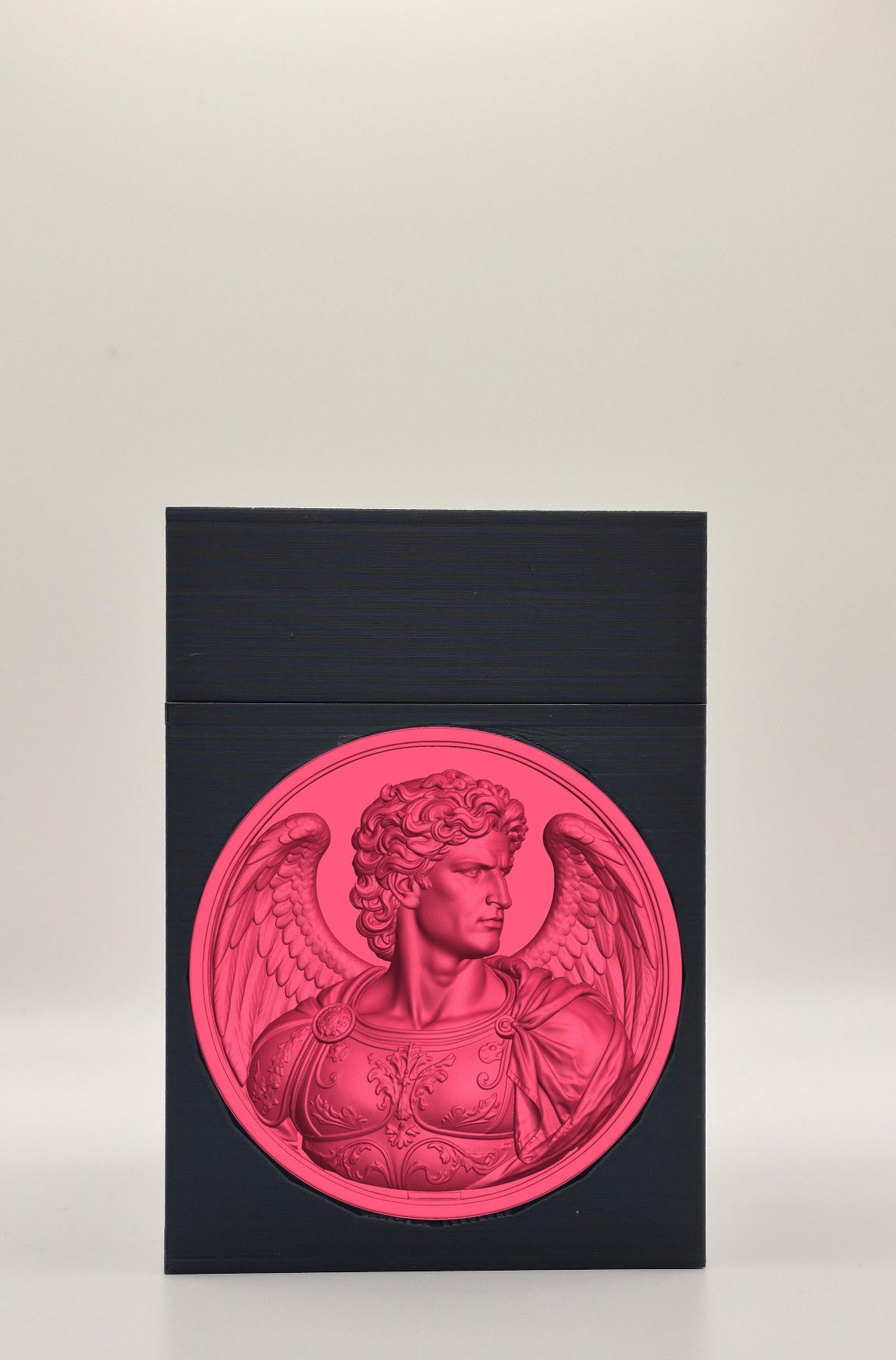 Angel Card Box — Black