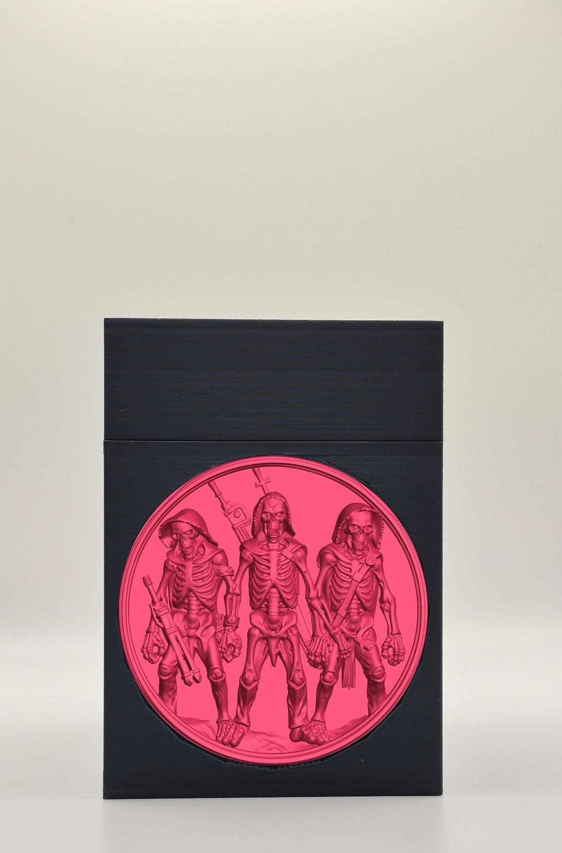 Skeleton Army Card Box — Black