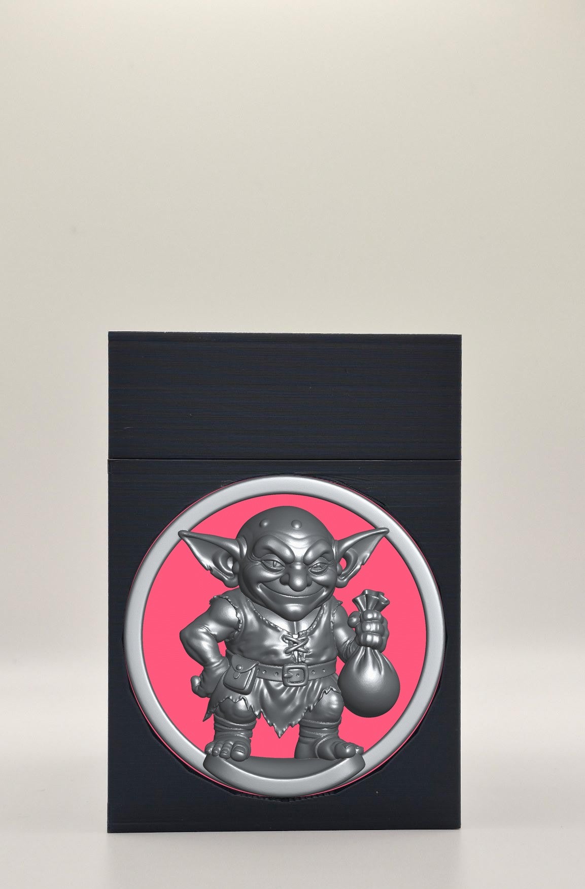Greedy Goblin Card Box — Black
