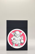Greedy Goblin Card Box - Black Plain box with Red background and White medallion