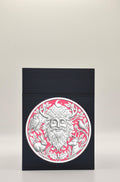 Tree Spirit Card Box - Black Plain box with Red background and White medallion