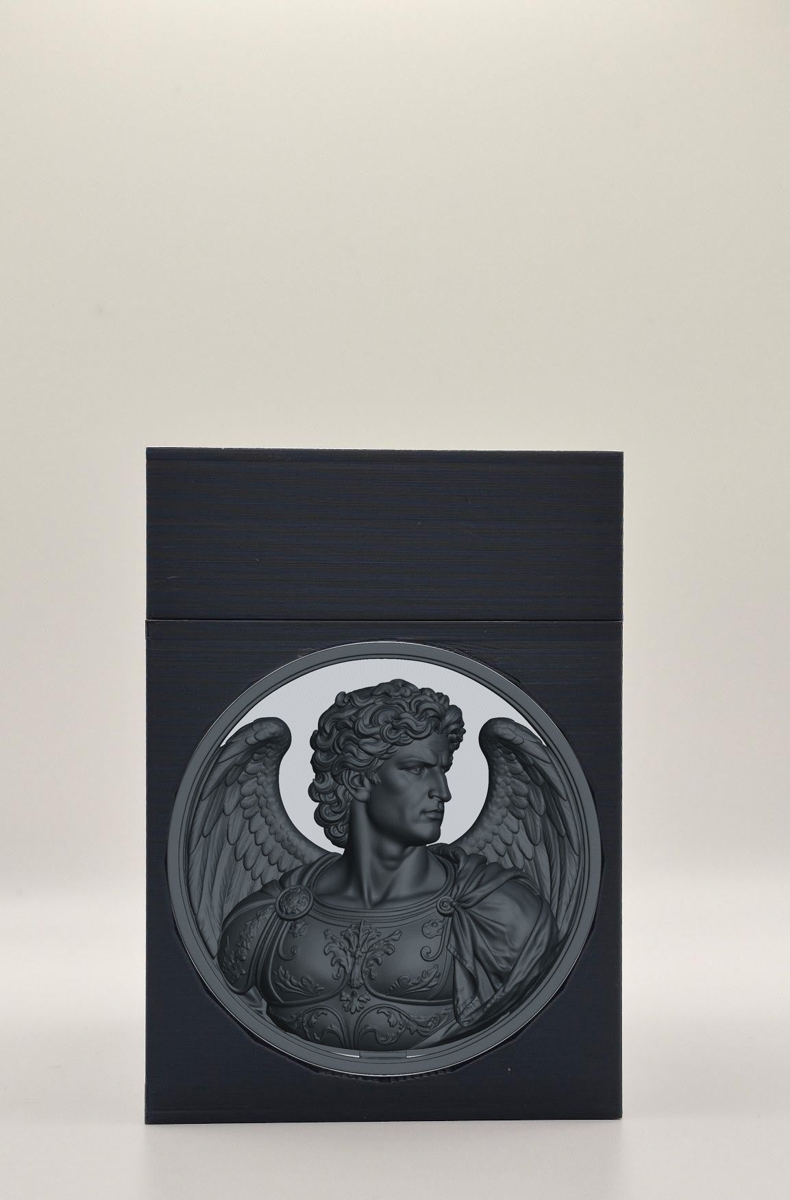 Angel Card Box — Black