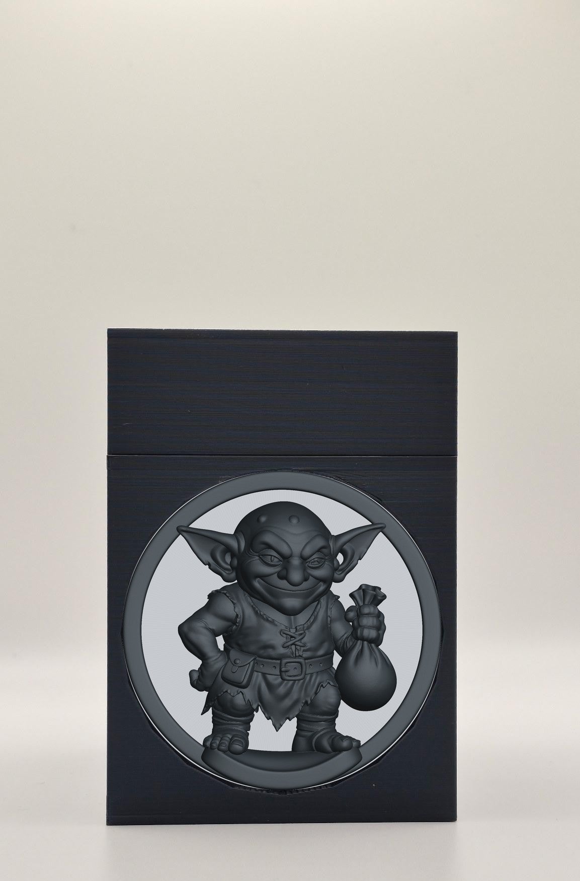 Greedy Goblin Card Box — Black