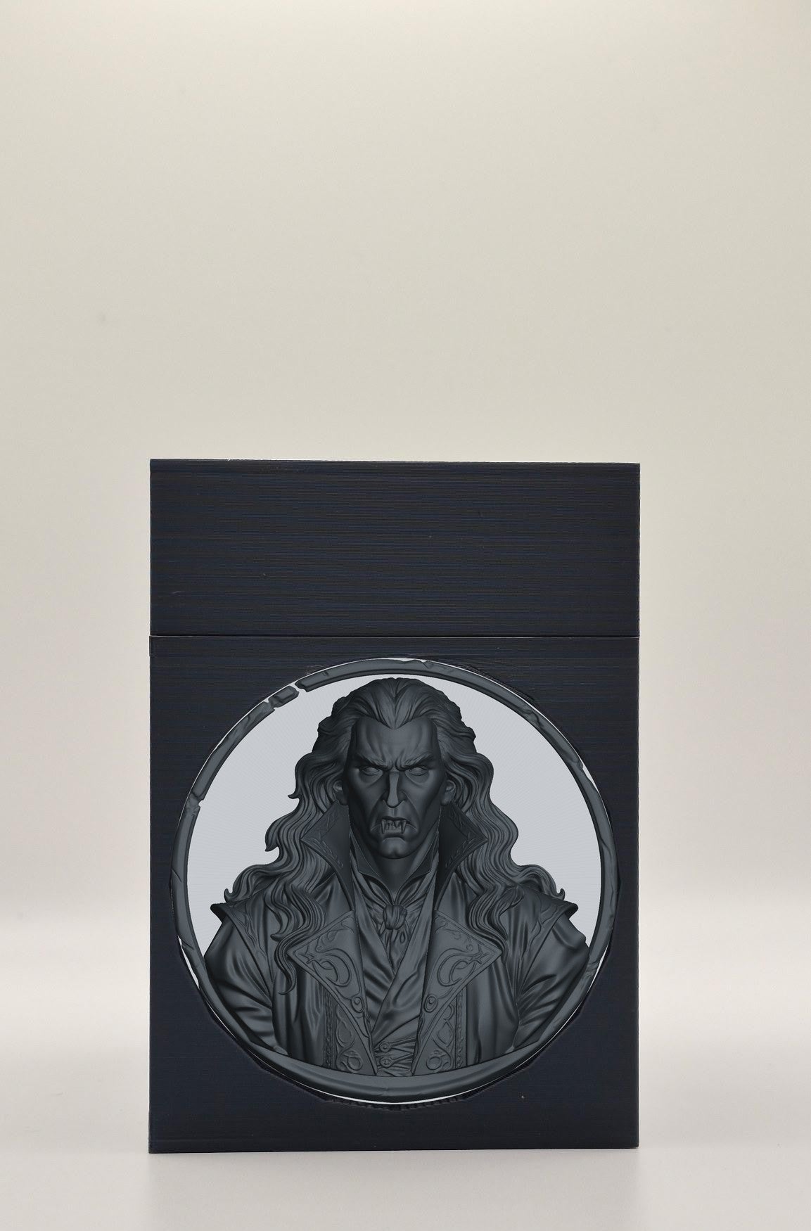 Gothic Vampire Card Box — Black