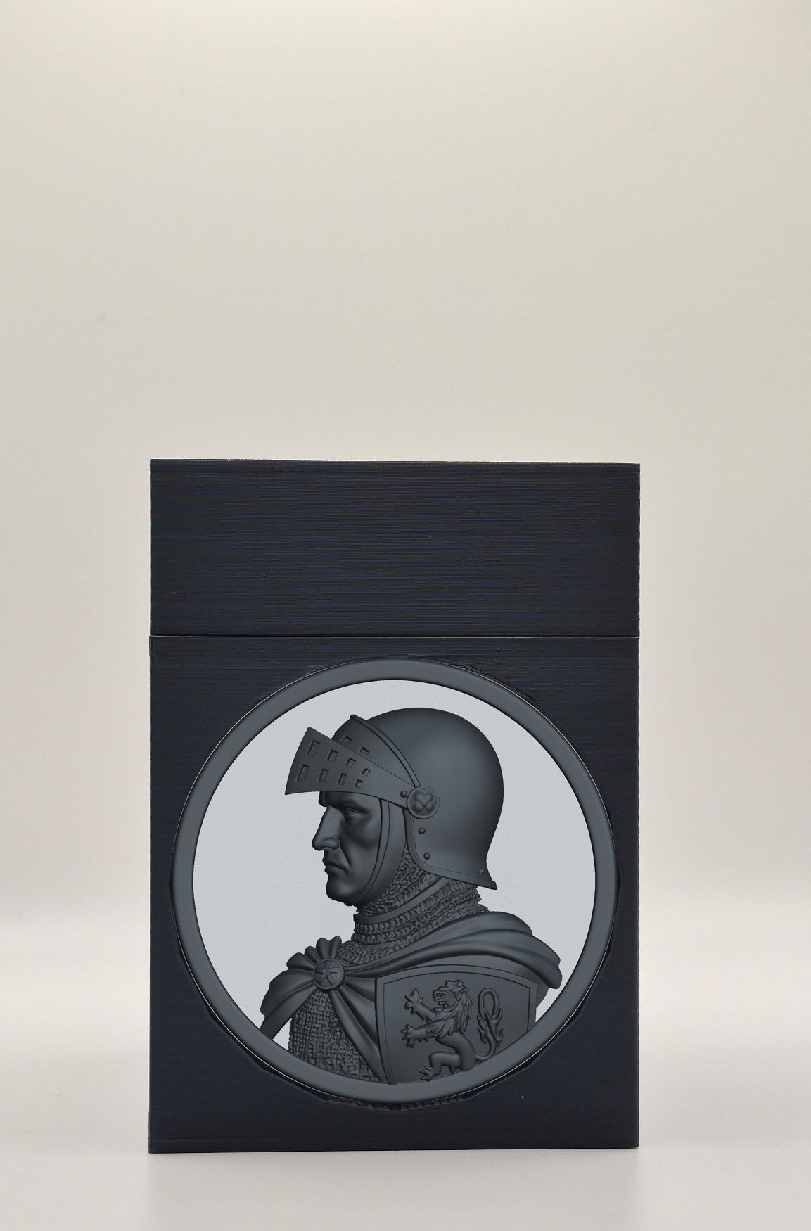 Knight Card Box — Black