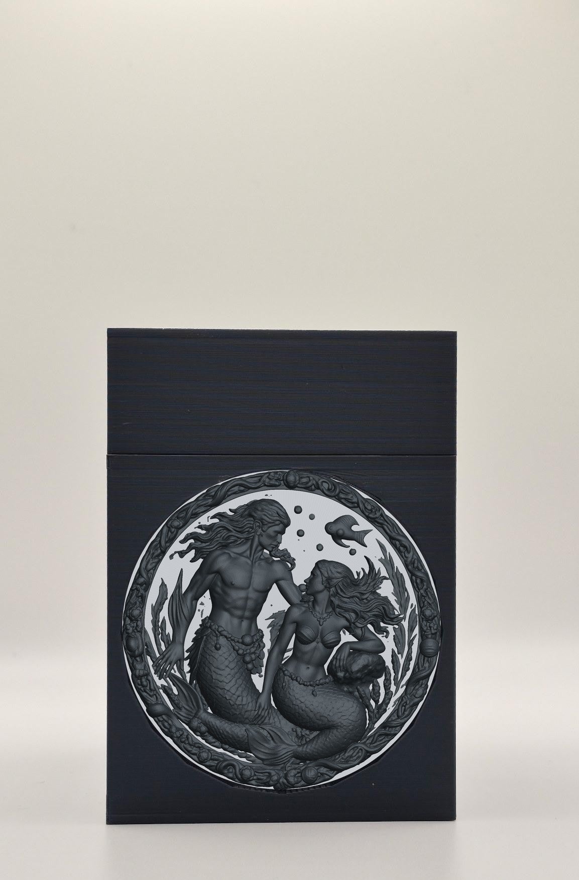 Merfolk Card Box — Black