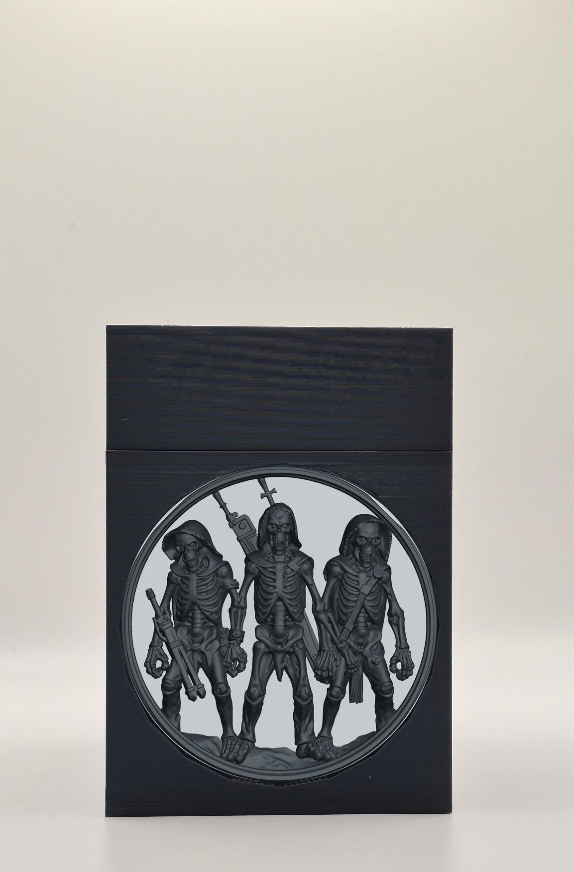 Skeleton Army Card Box — Black