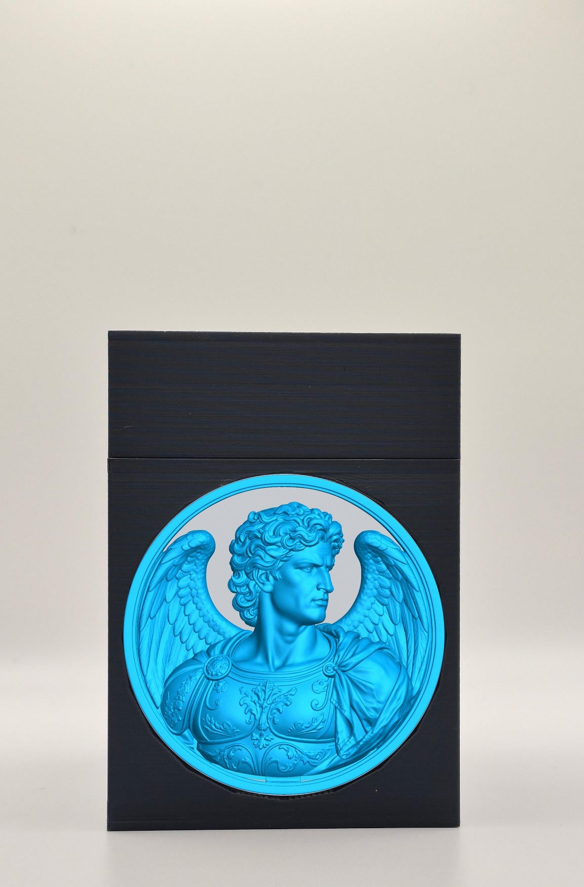 Angel Card Box — Black