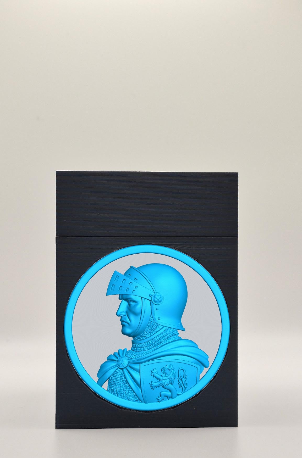 Knight Card Box — Black