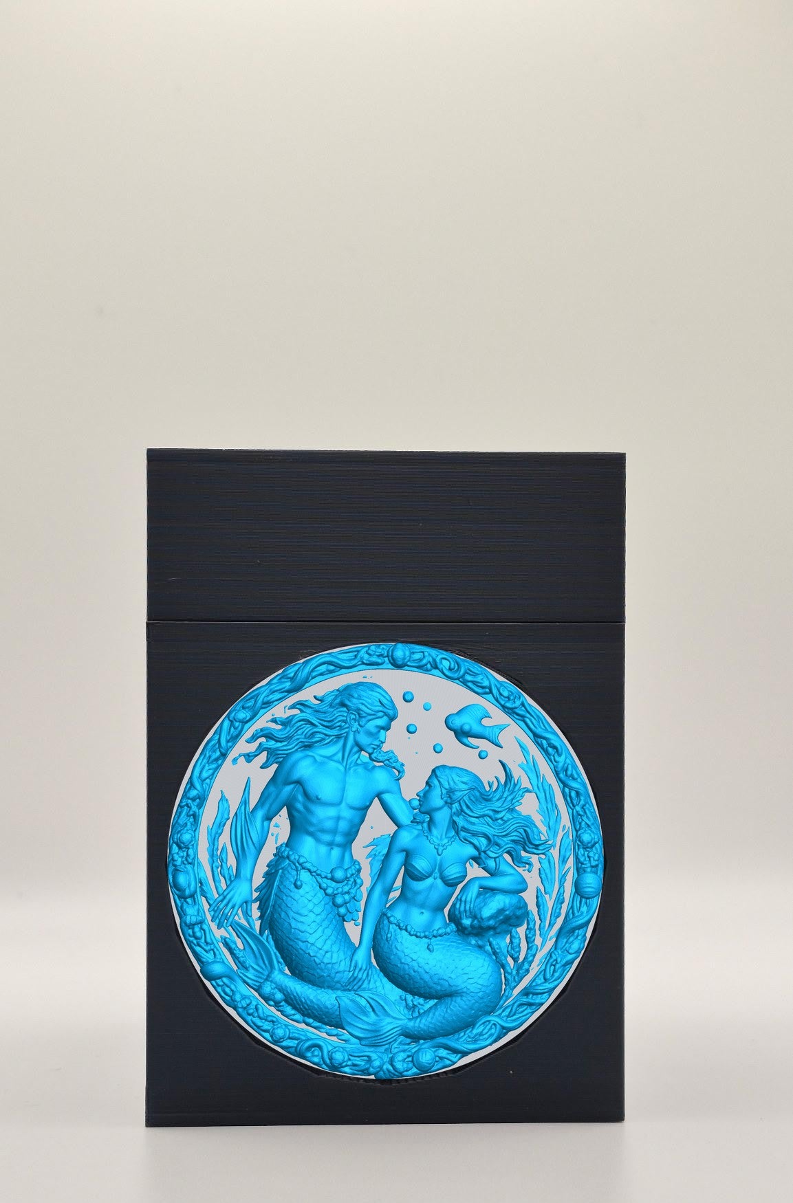 Merfolk Card Box — Black