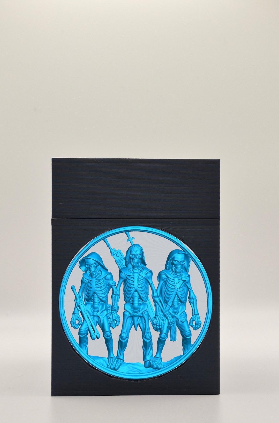 Skeleton Army Card Box — Black