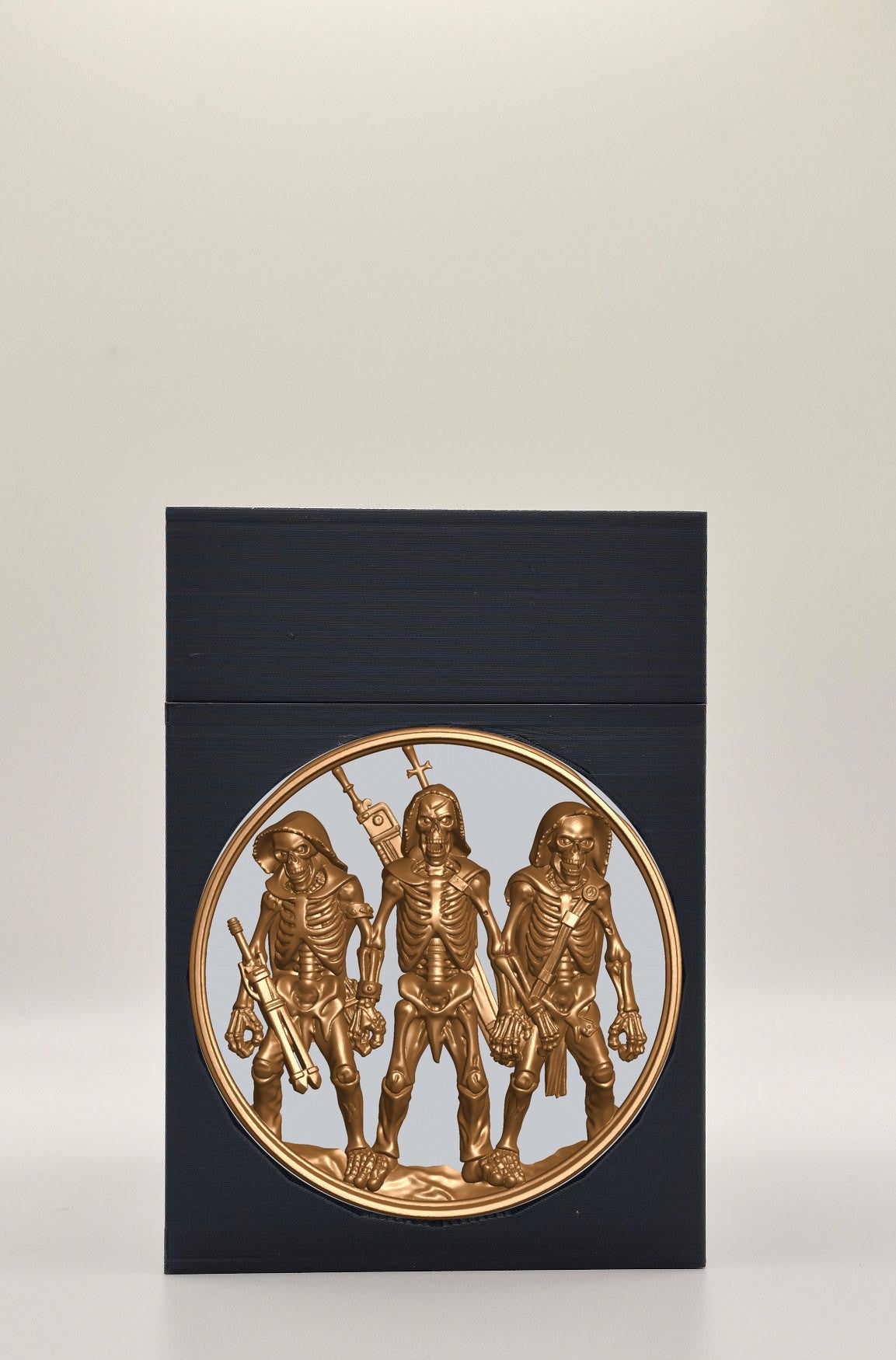 Skeleton Army Card Box — Black