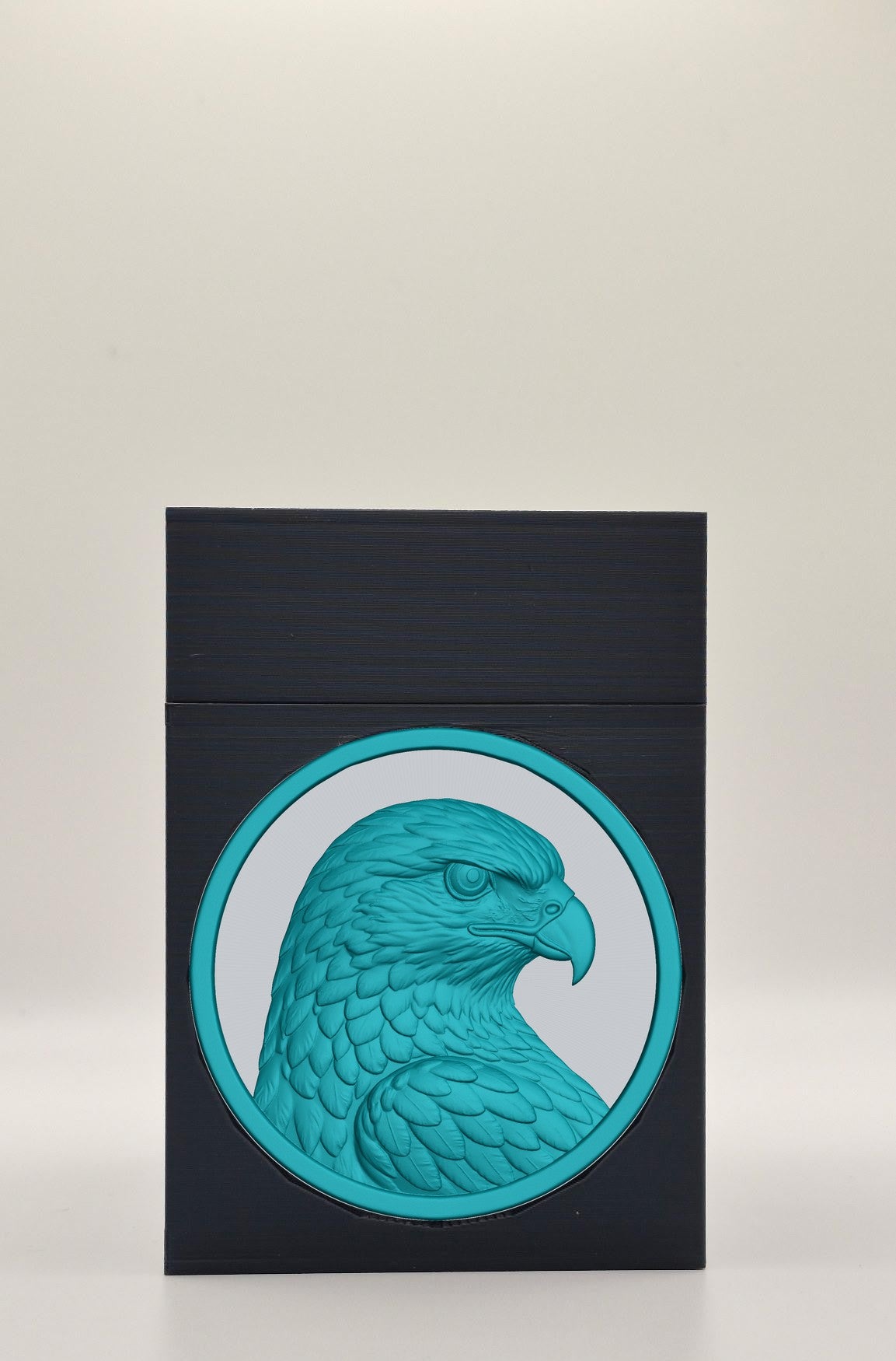 Eagle Card Box — Black