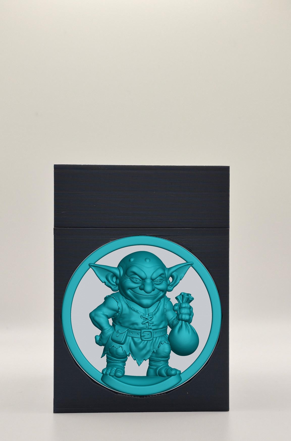 Greedy Goblin Card Box — Black