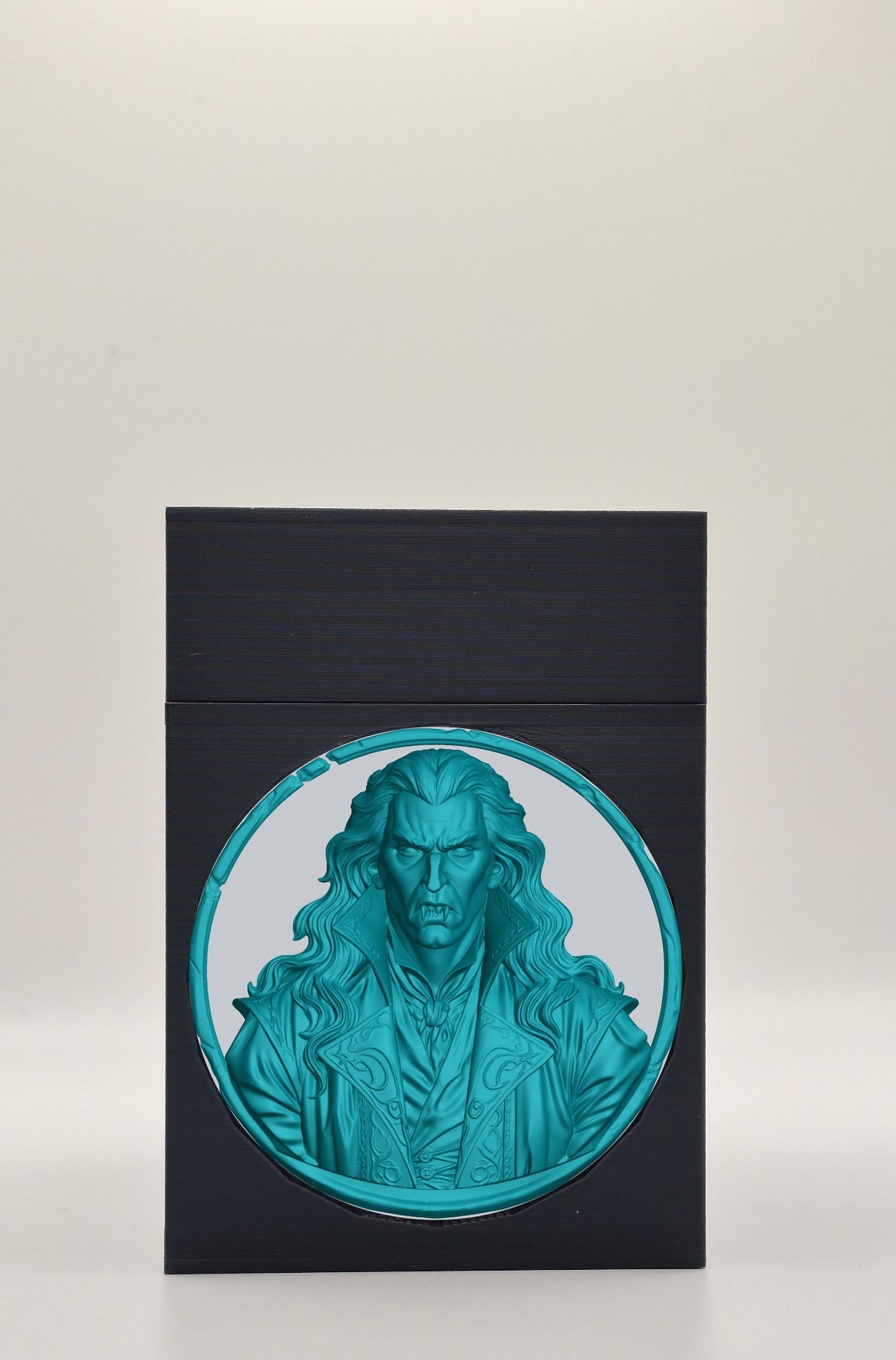 Gothic Vampire Card Box — Black