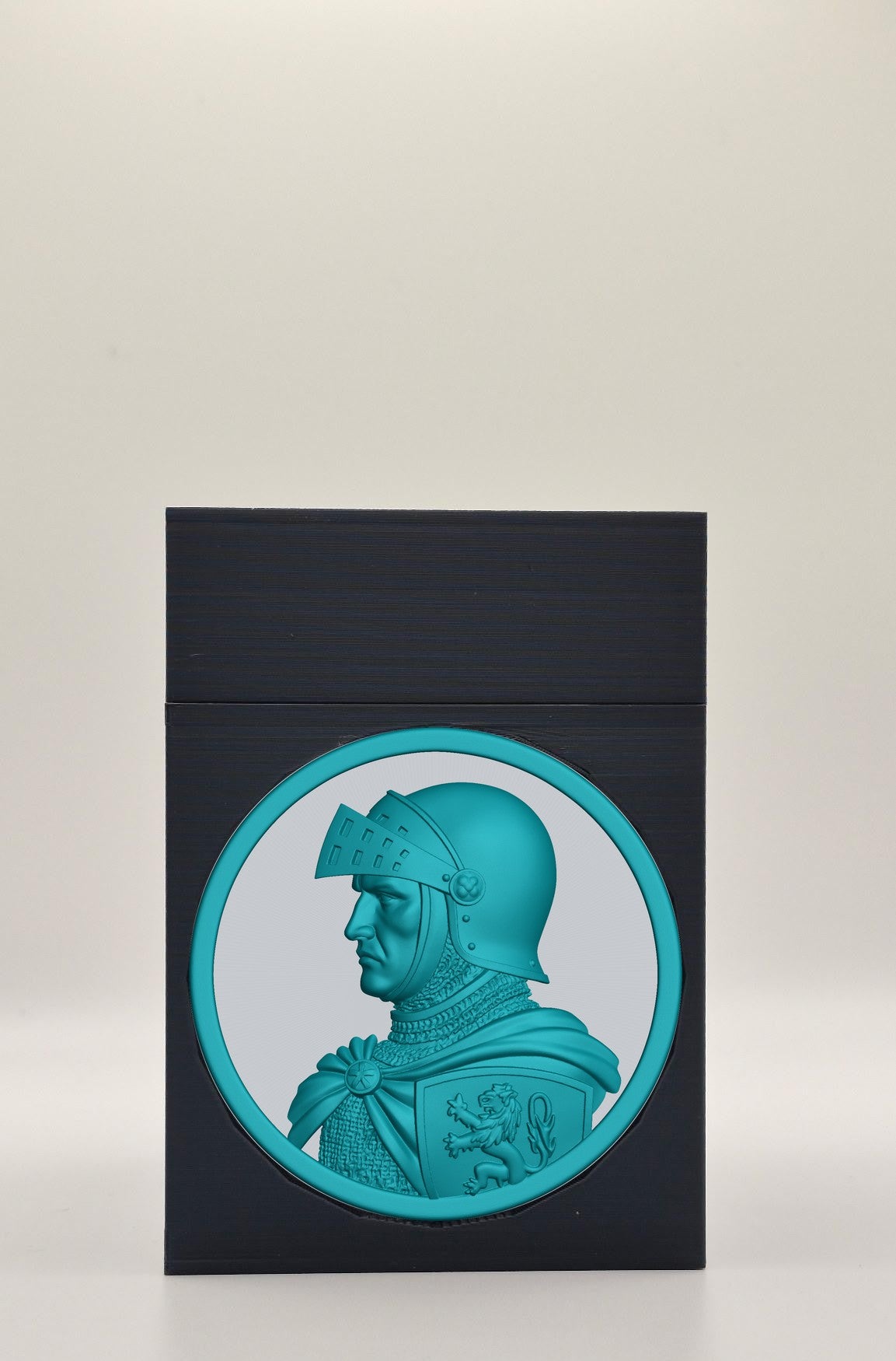 Knight Card Box — Black
