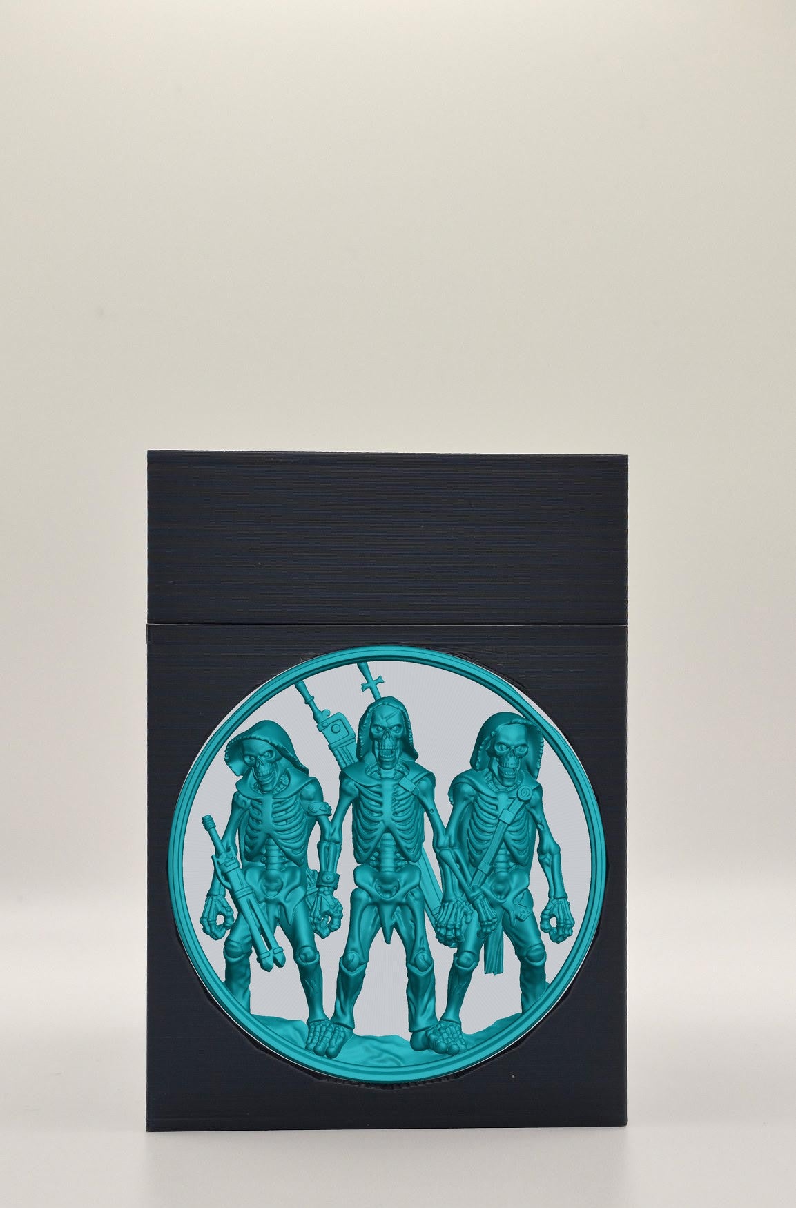 Skeleton Army Card Box — Black