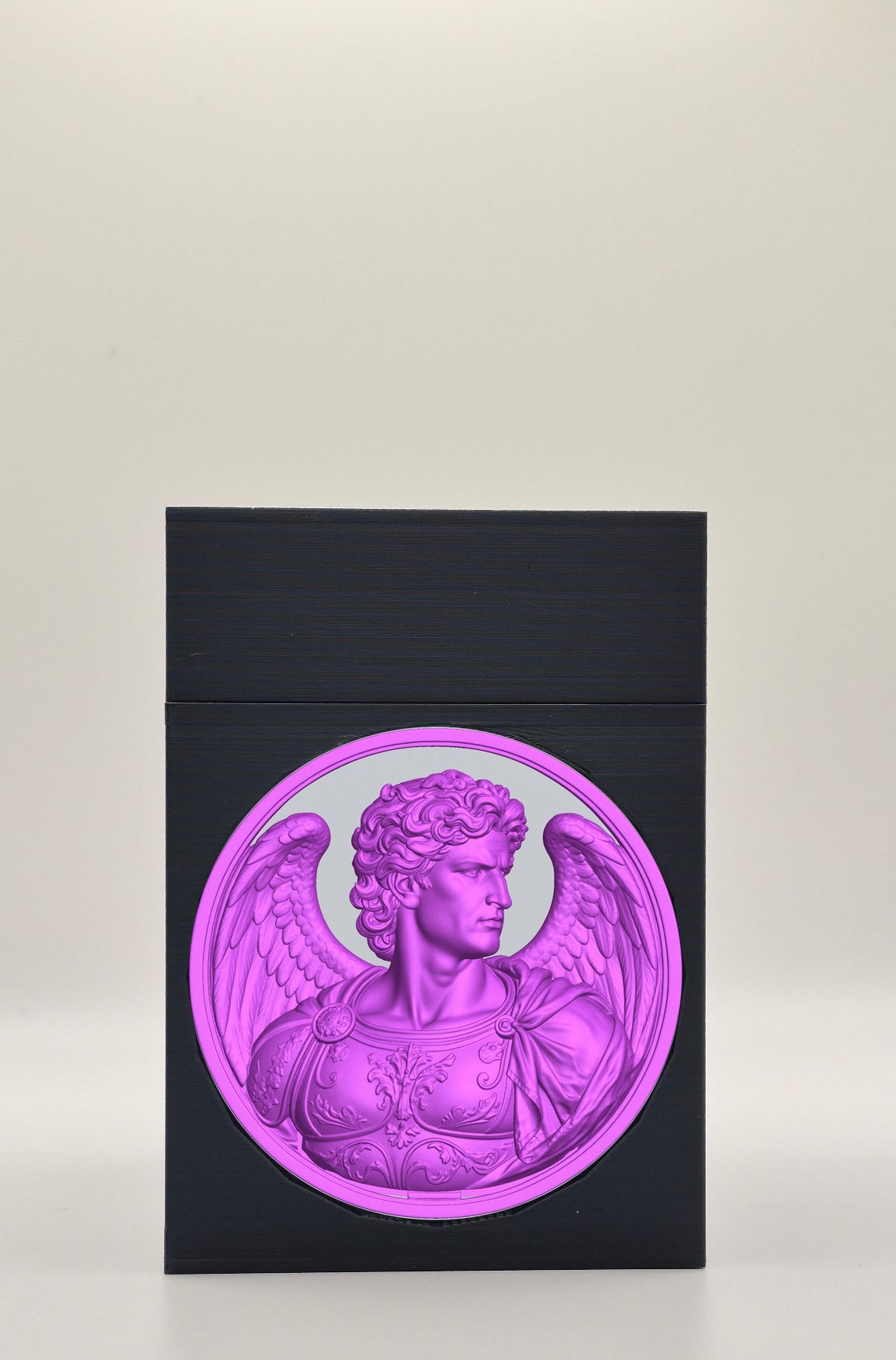 Angel Card Box — Black