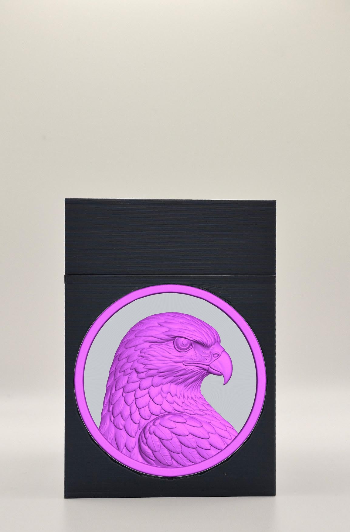 Eagle Card Box — Black