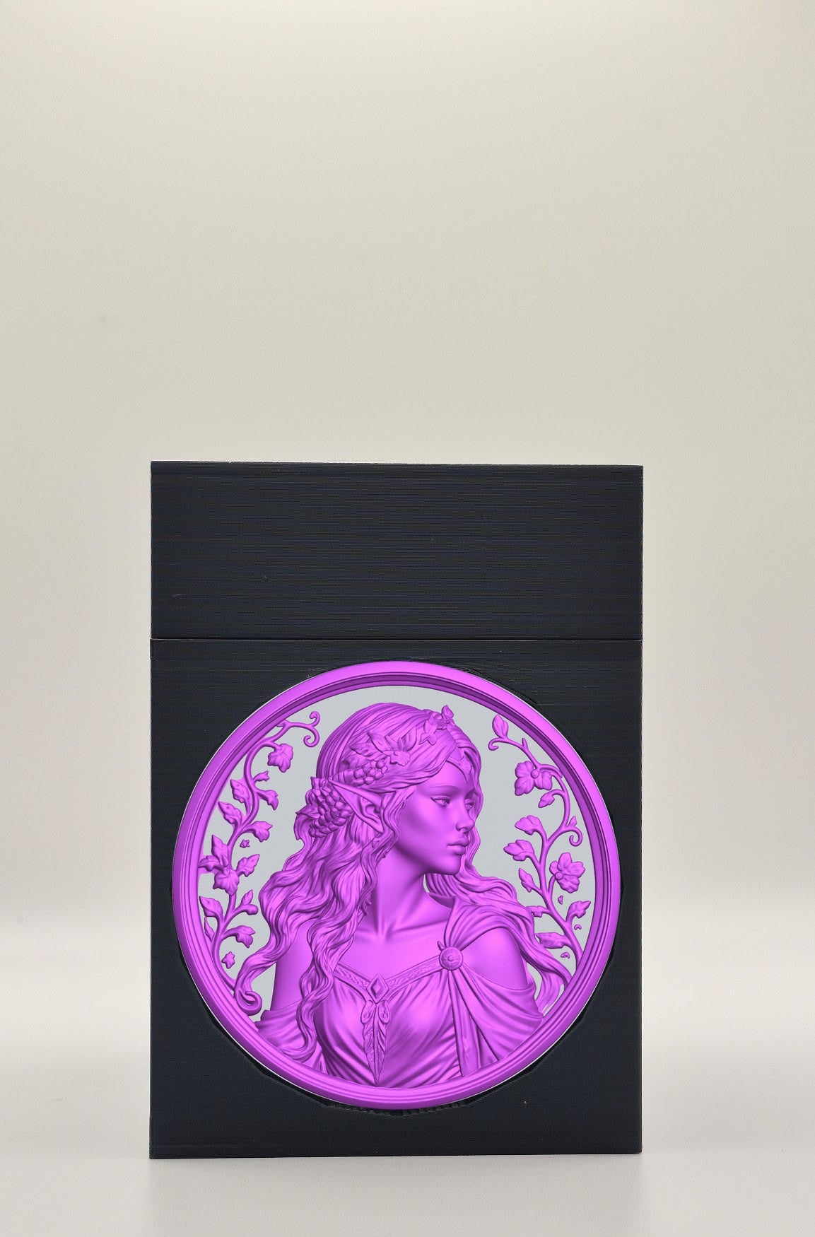 Elf Maiden Card Box — Black