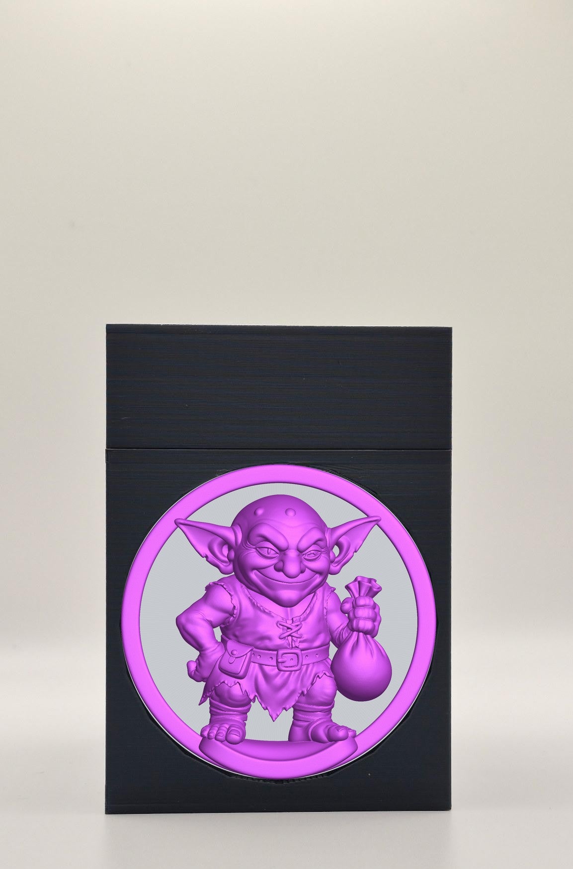Greedy Goblin Card Box — Black