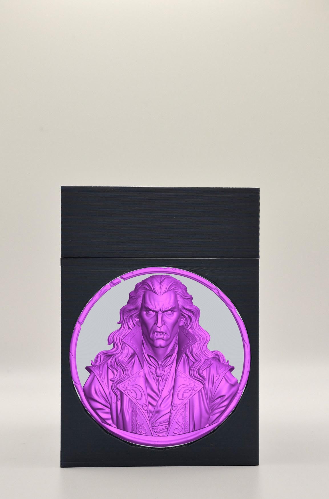 Gothic Vampire Card Box — Black