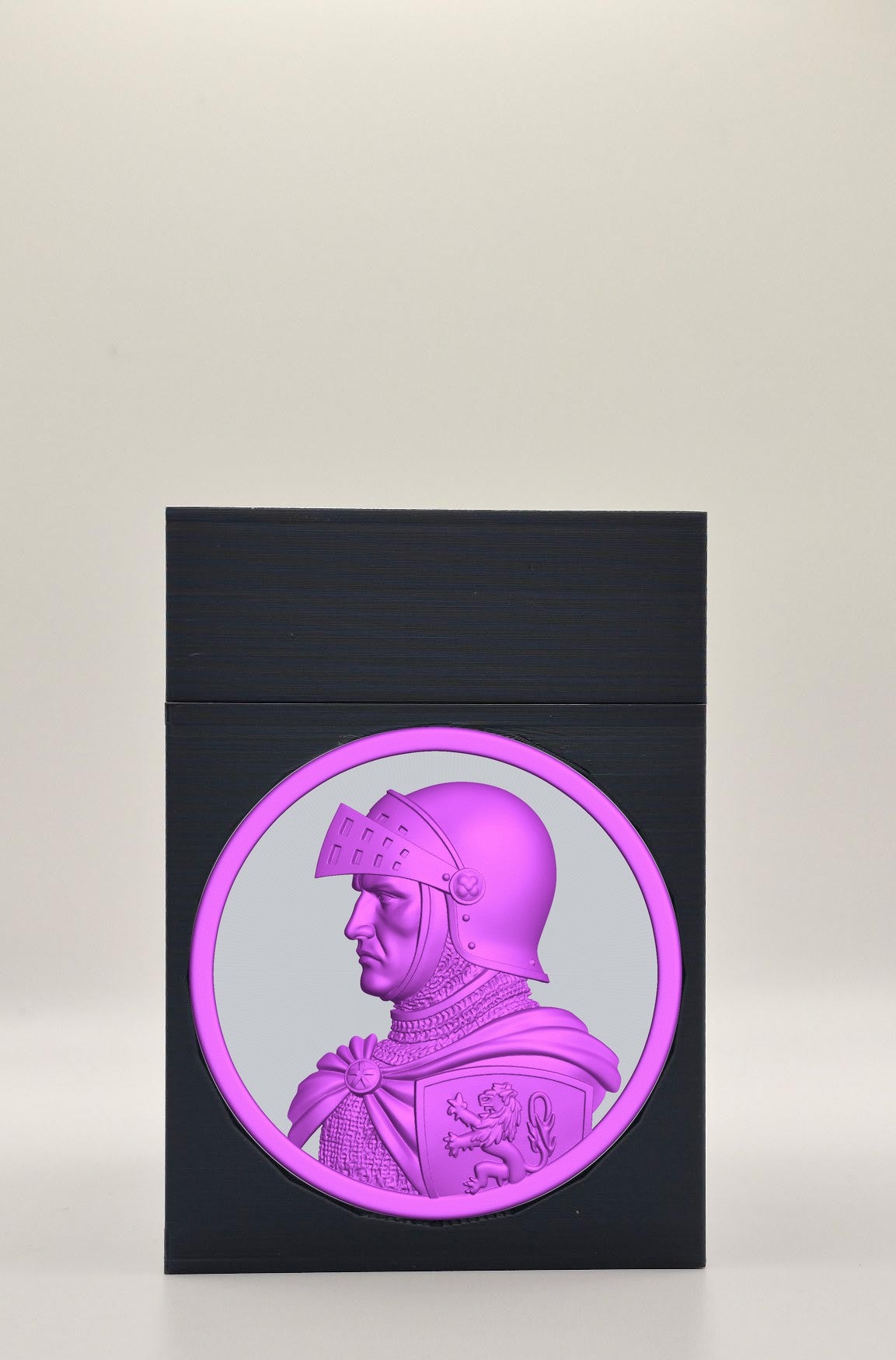 Knight Card Box — Black