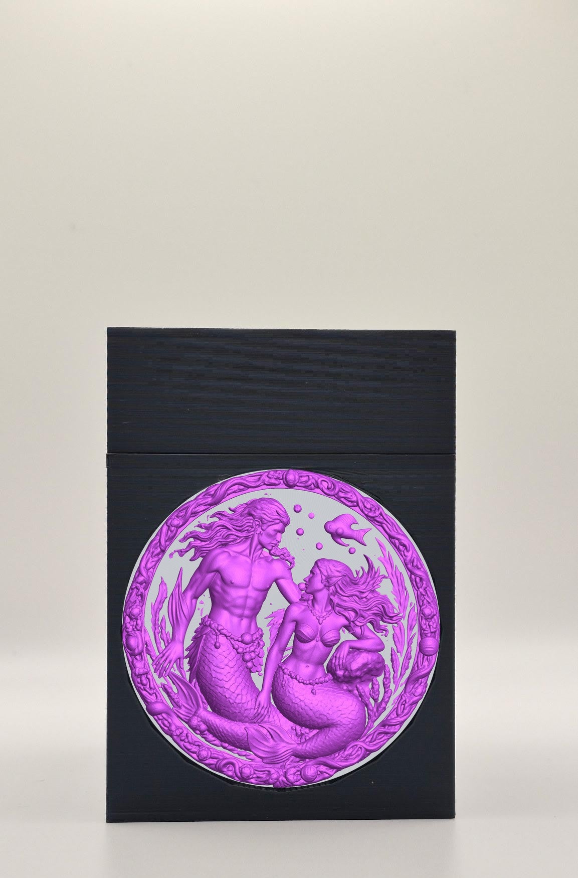 Merfolk Card Box — Black