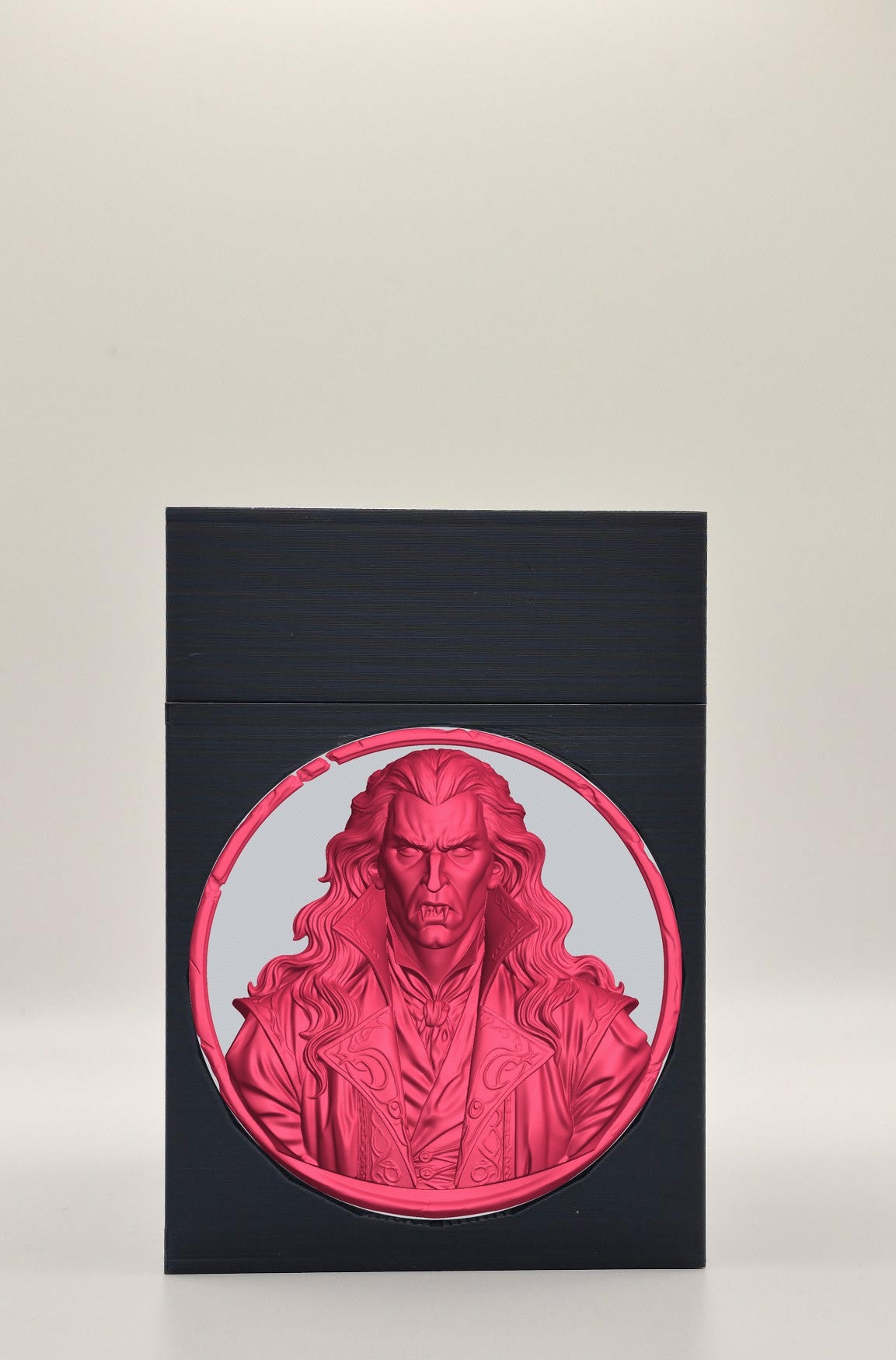 Gothic Vampire Card Box — Black