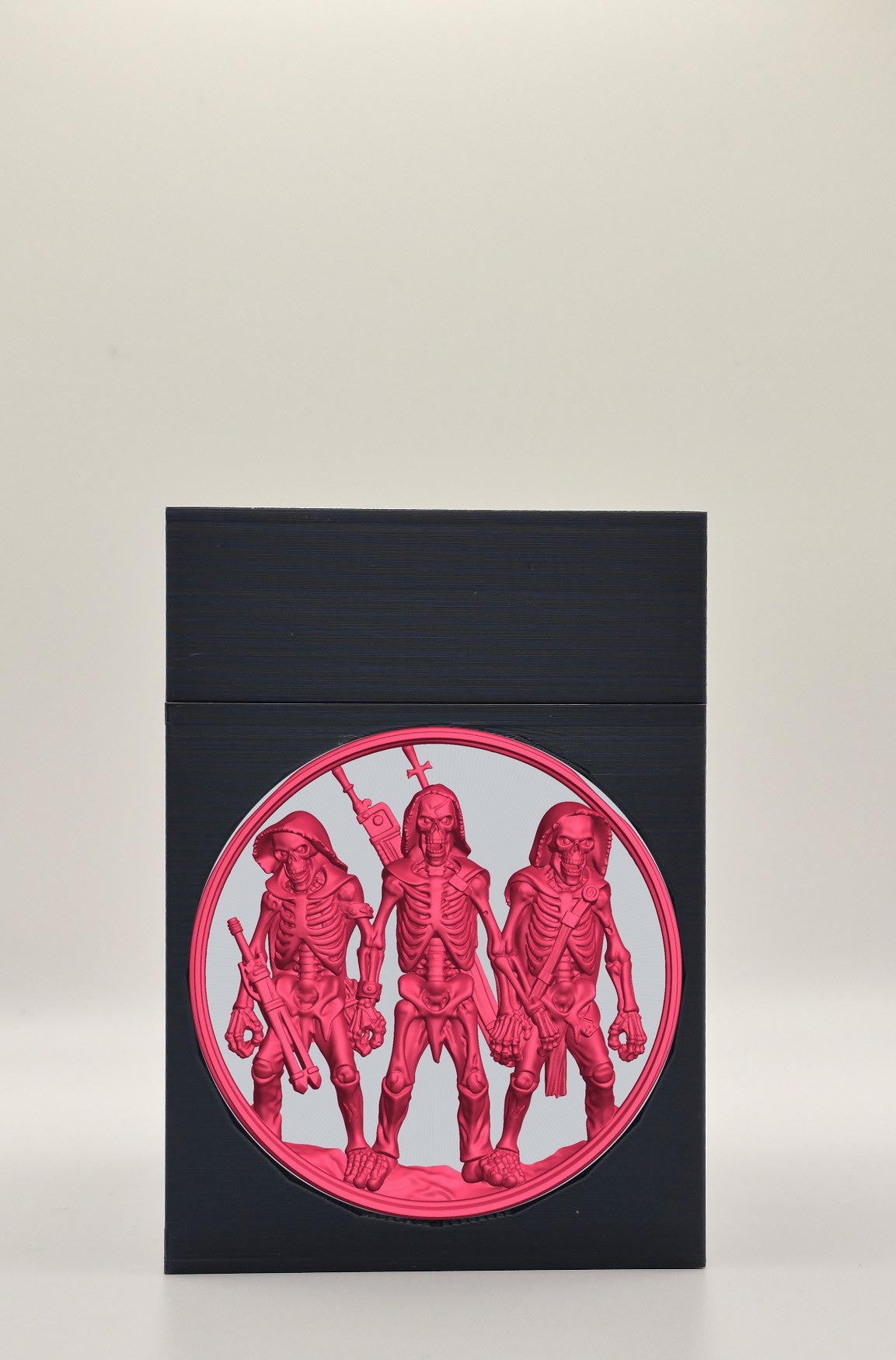 Skeleton Army Card Box — Black
